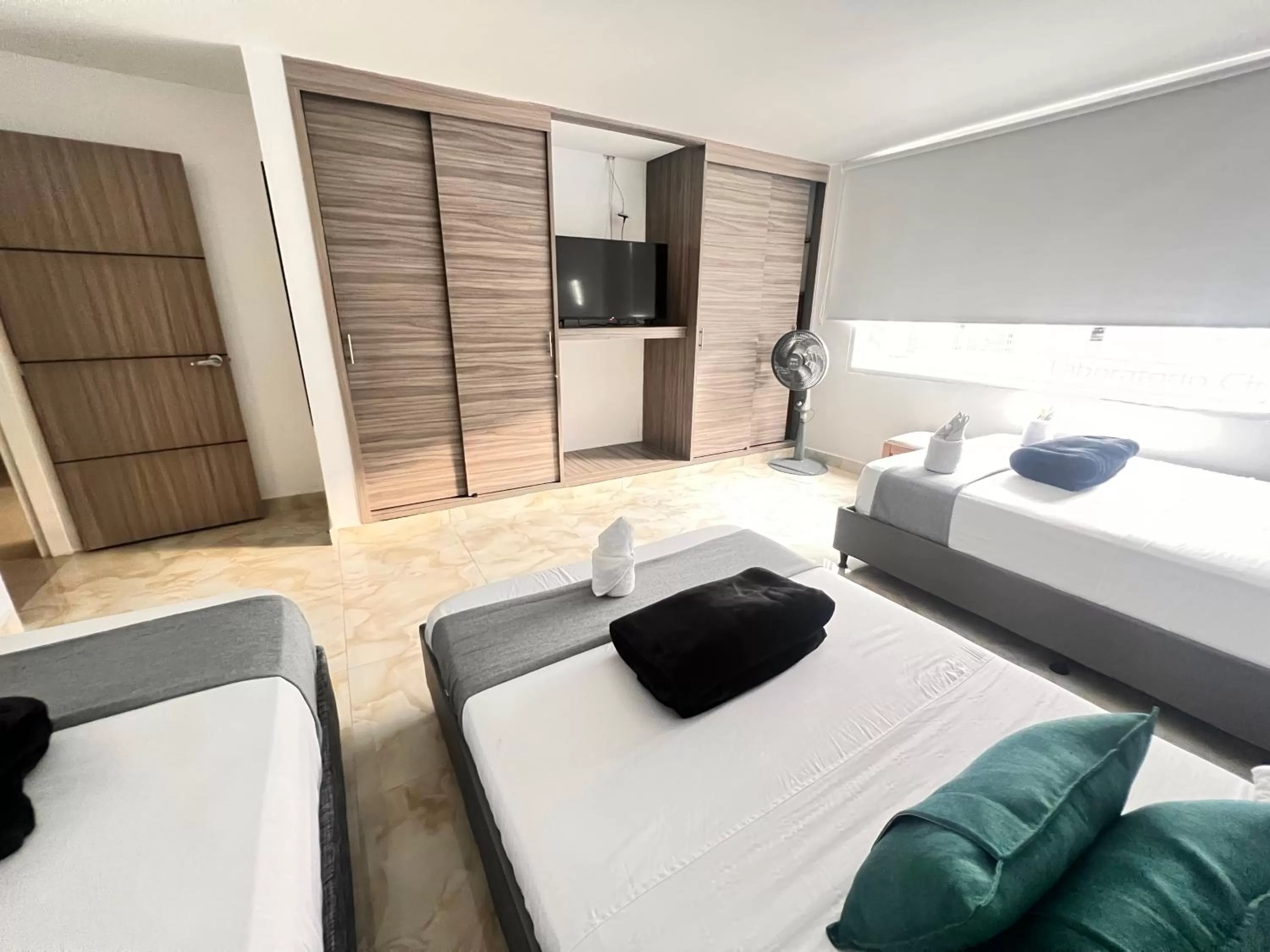 Photo of the whole room, Bed in La Forêt de Café Hotel