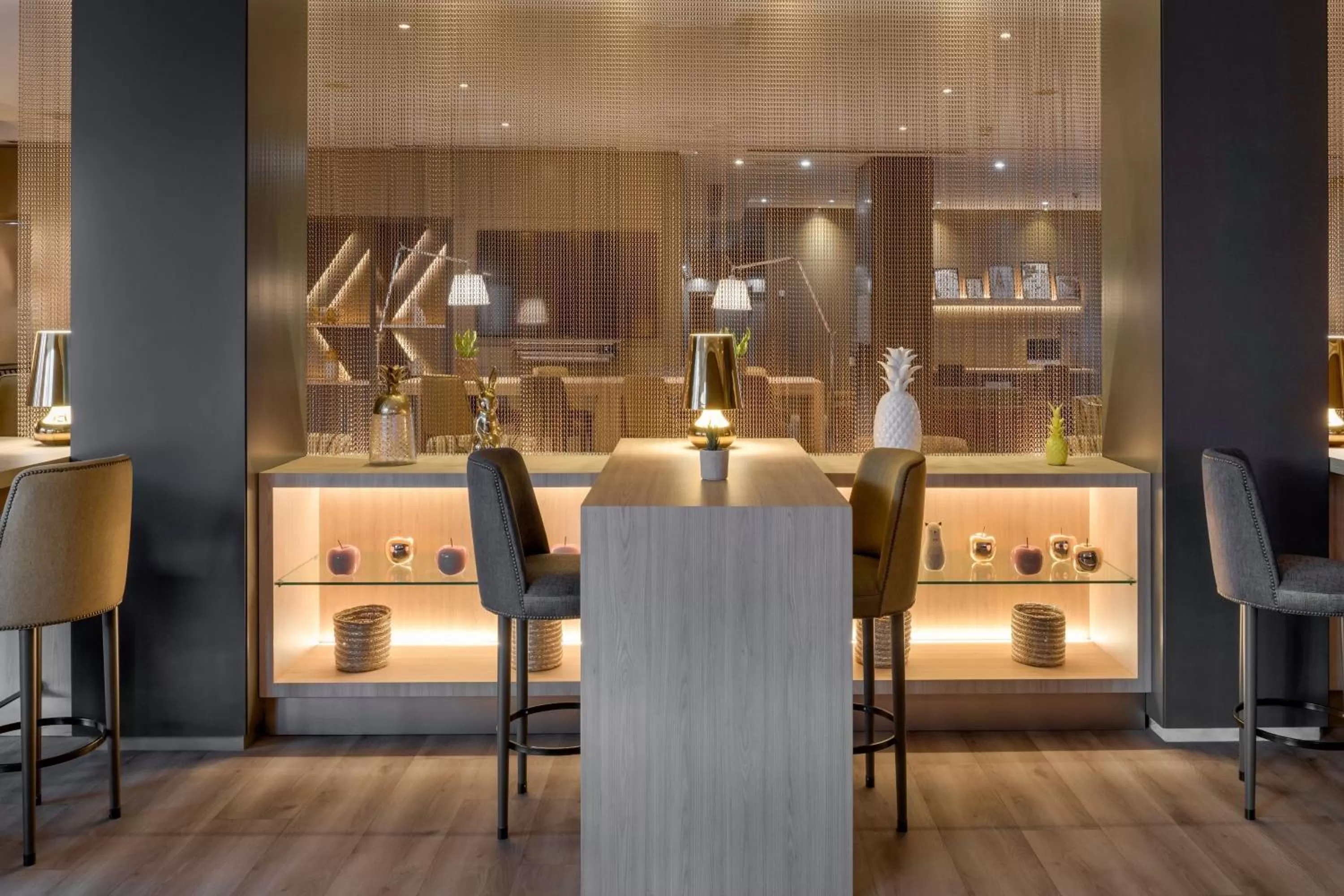 Lounge or bar in AC Hotel Aravaca by Marriott