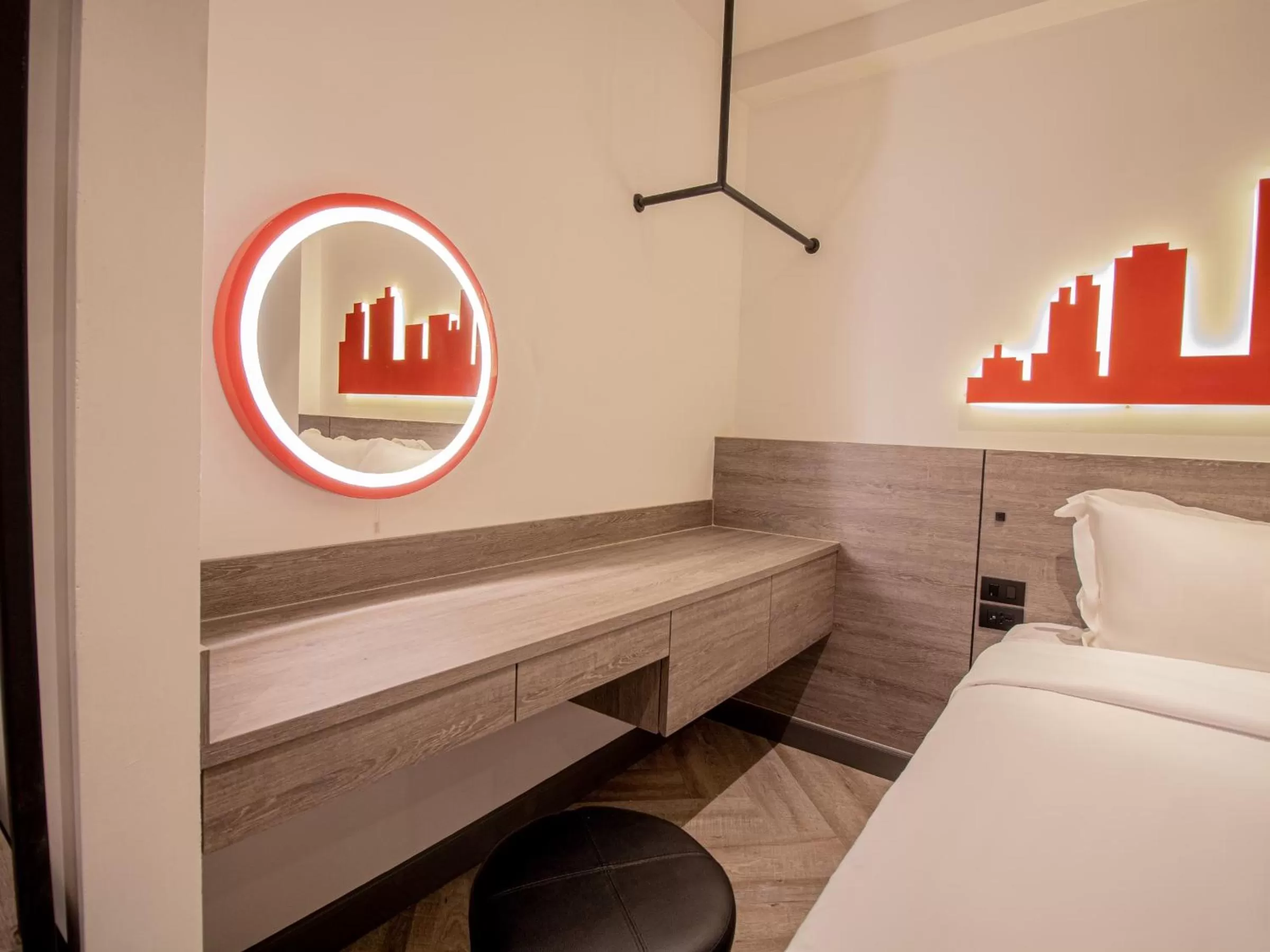 Bed in Fortune D Hotel Phitsanulok