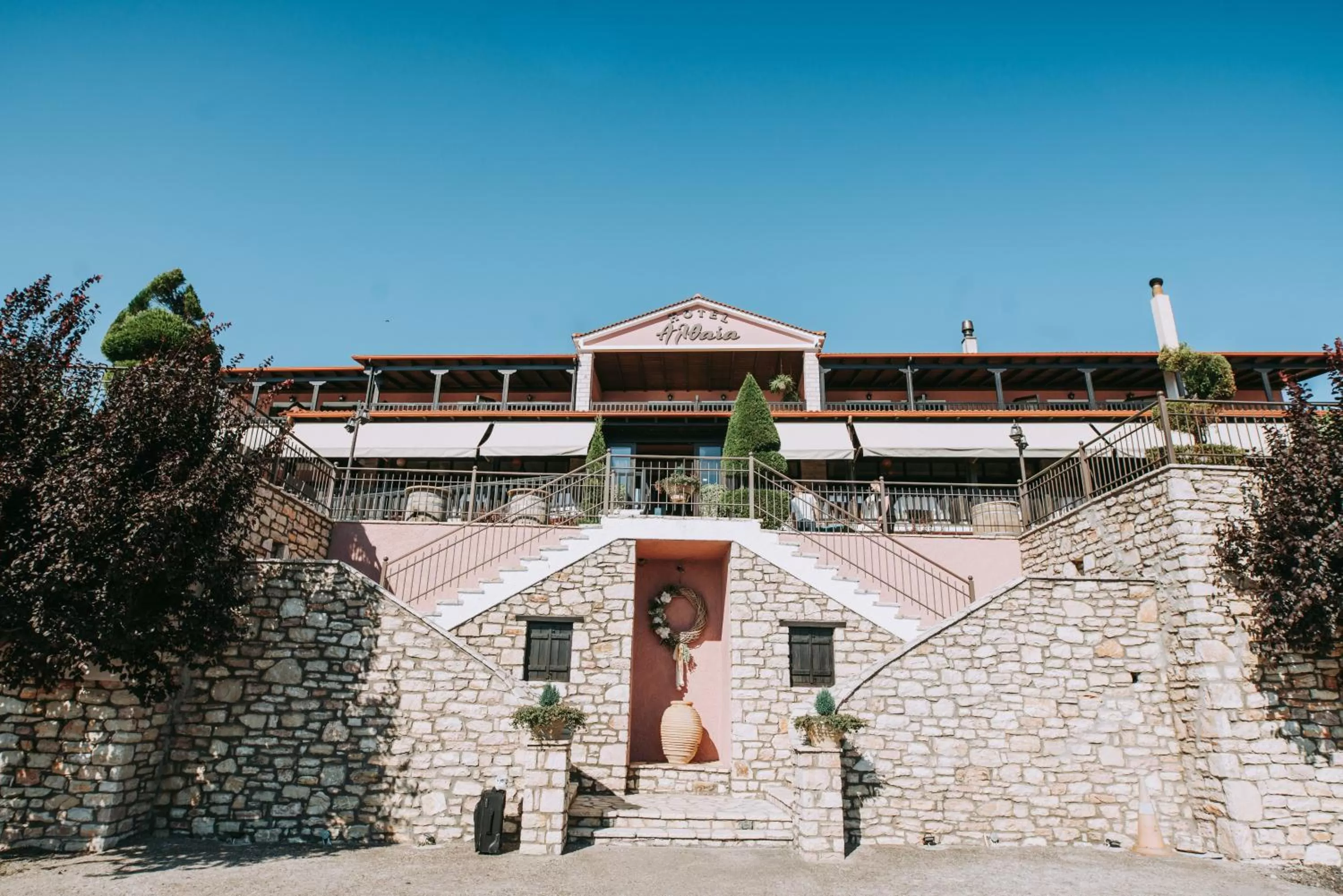 Property building in Althaia Hotel