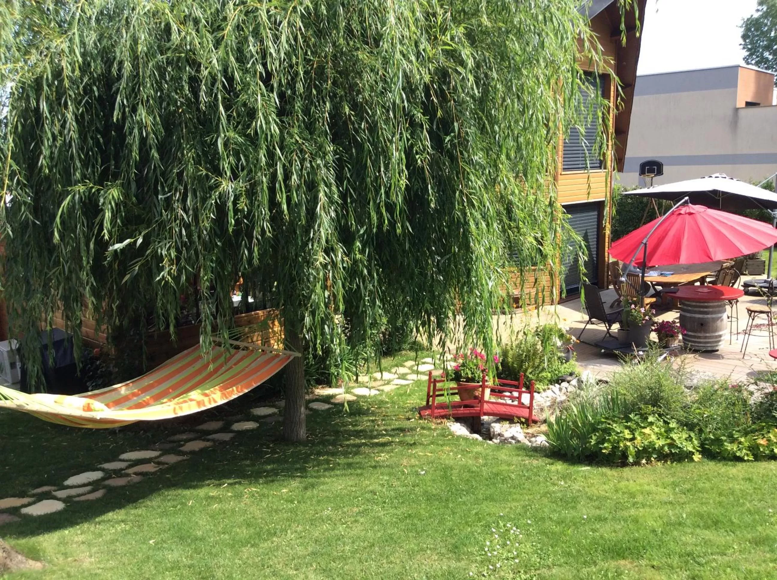 Garden in Les Chambres D'oriane
