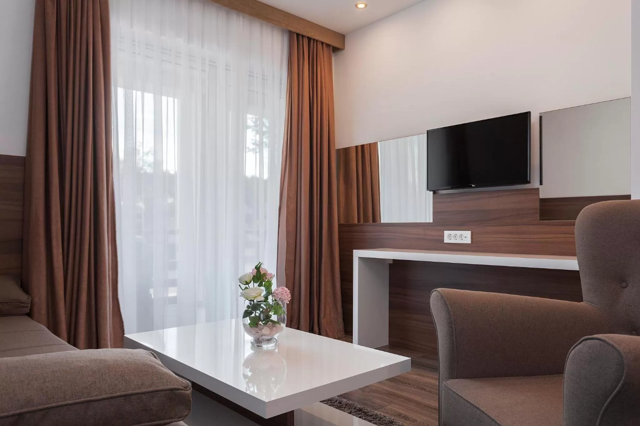 Living room in Hotel Mirjana & Rastoke