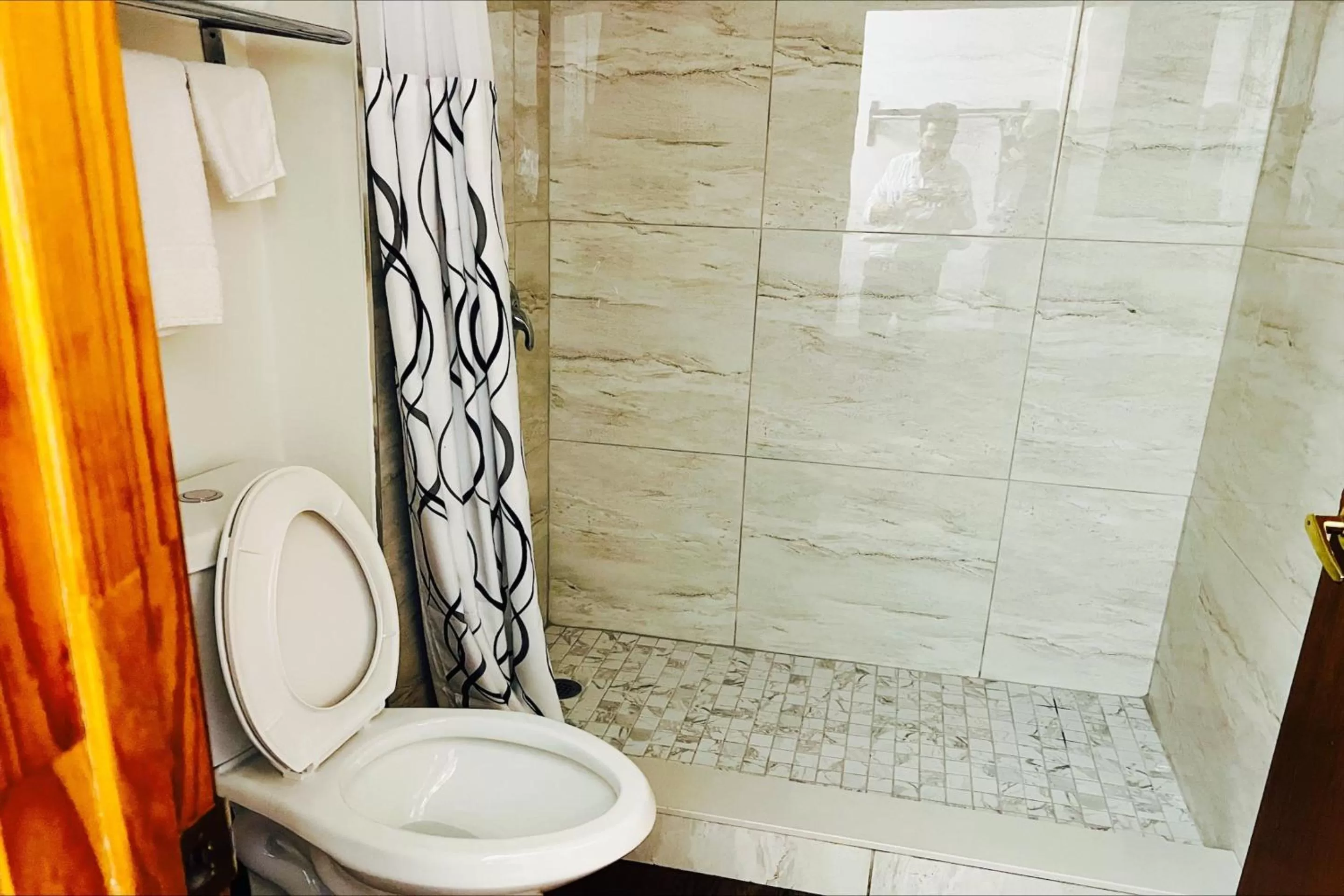 Bathroom in Western Motel, Thomasville