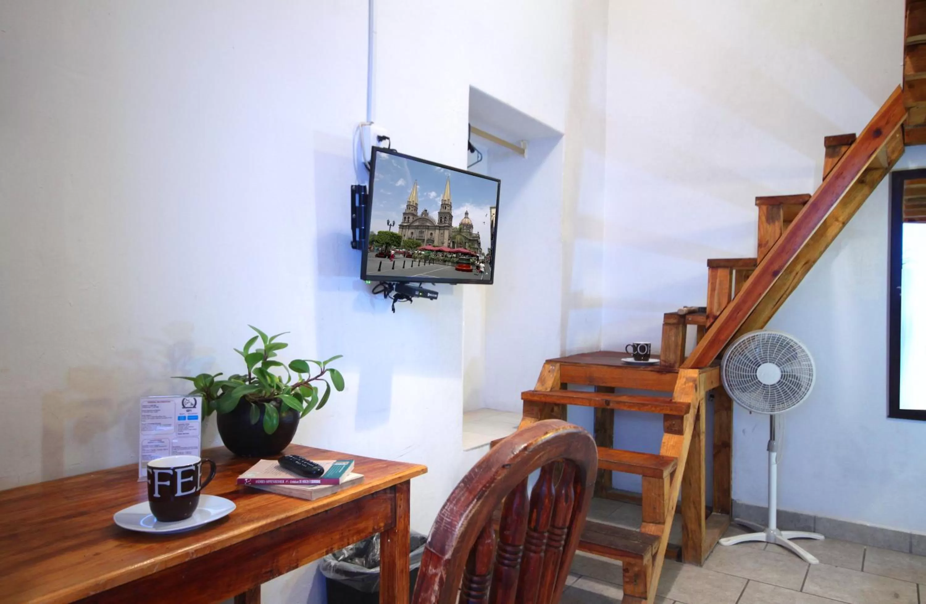 Living room in Hotel del Refugio