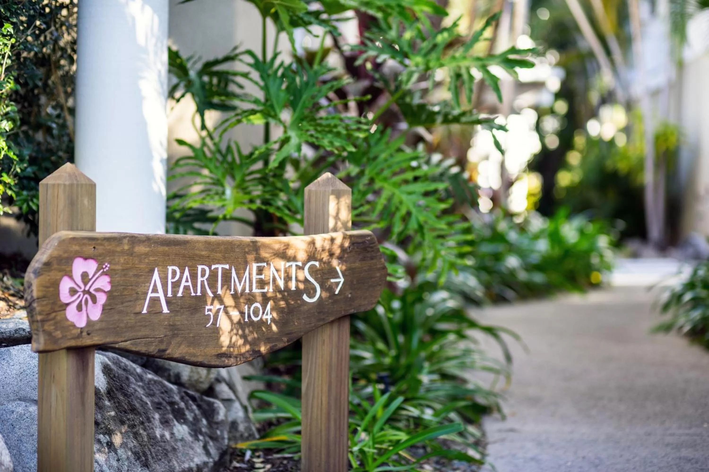 Garden in South Pacific Resort & Spa Noosa