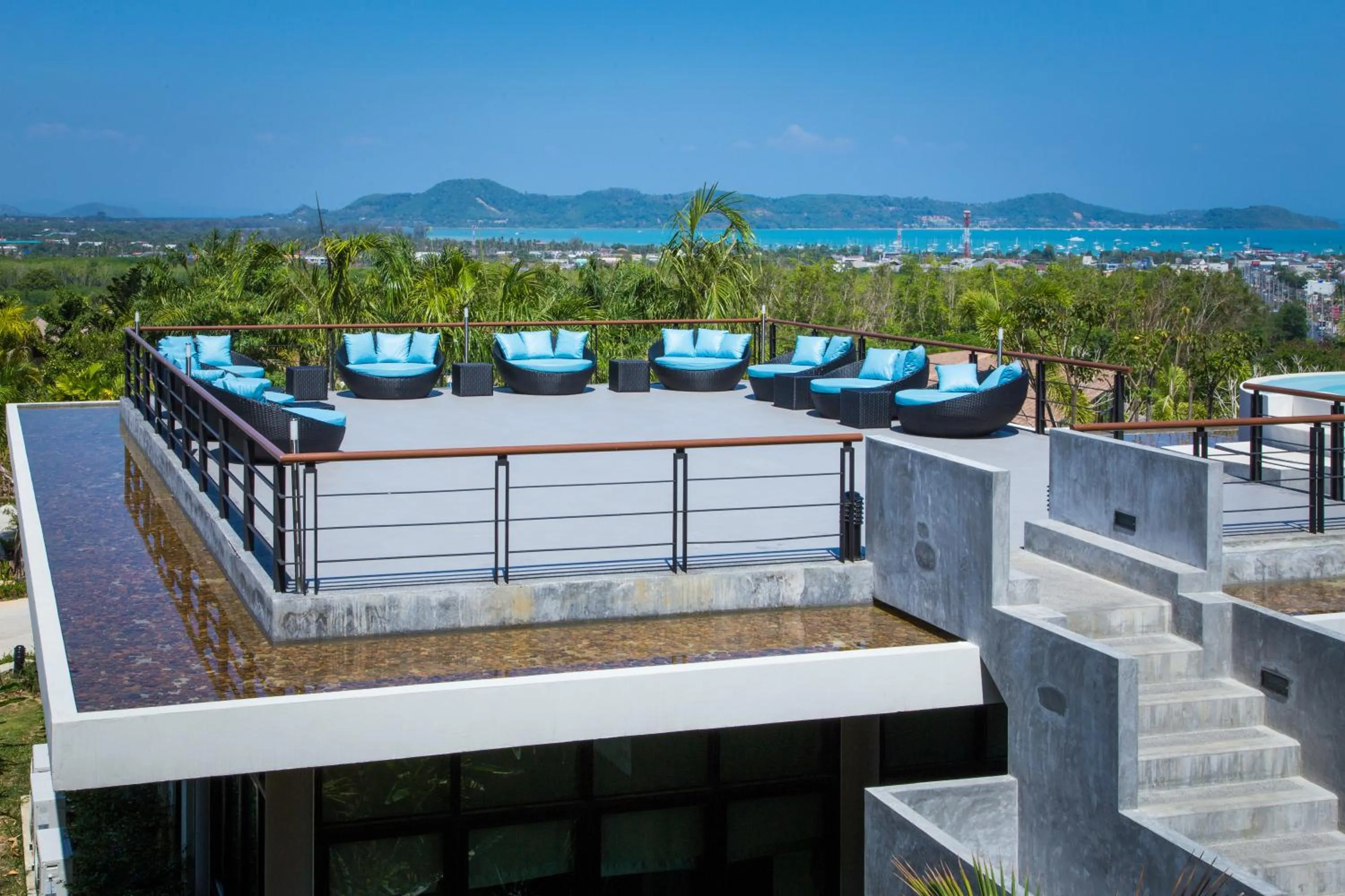 Balcony/Terrace in Chalong Chalet Resort