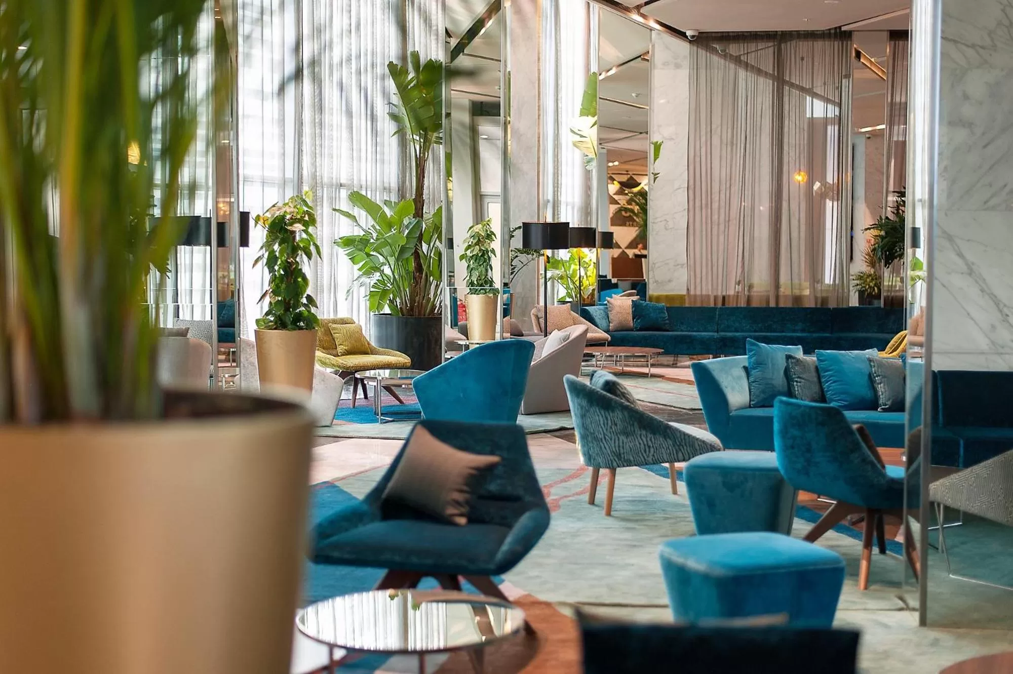 Lobby or reception in Barceló Anfa Casablanca