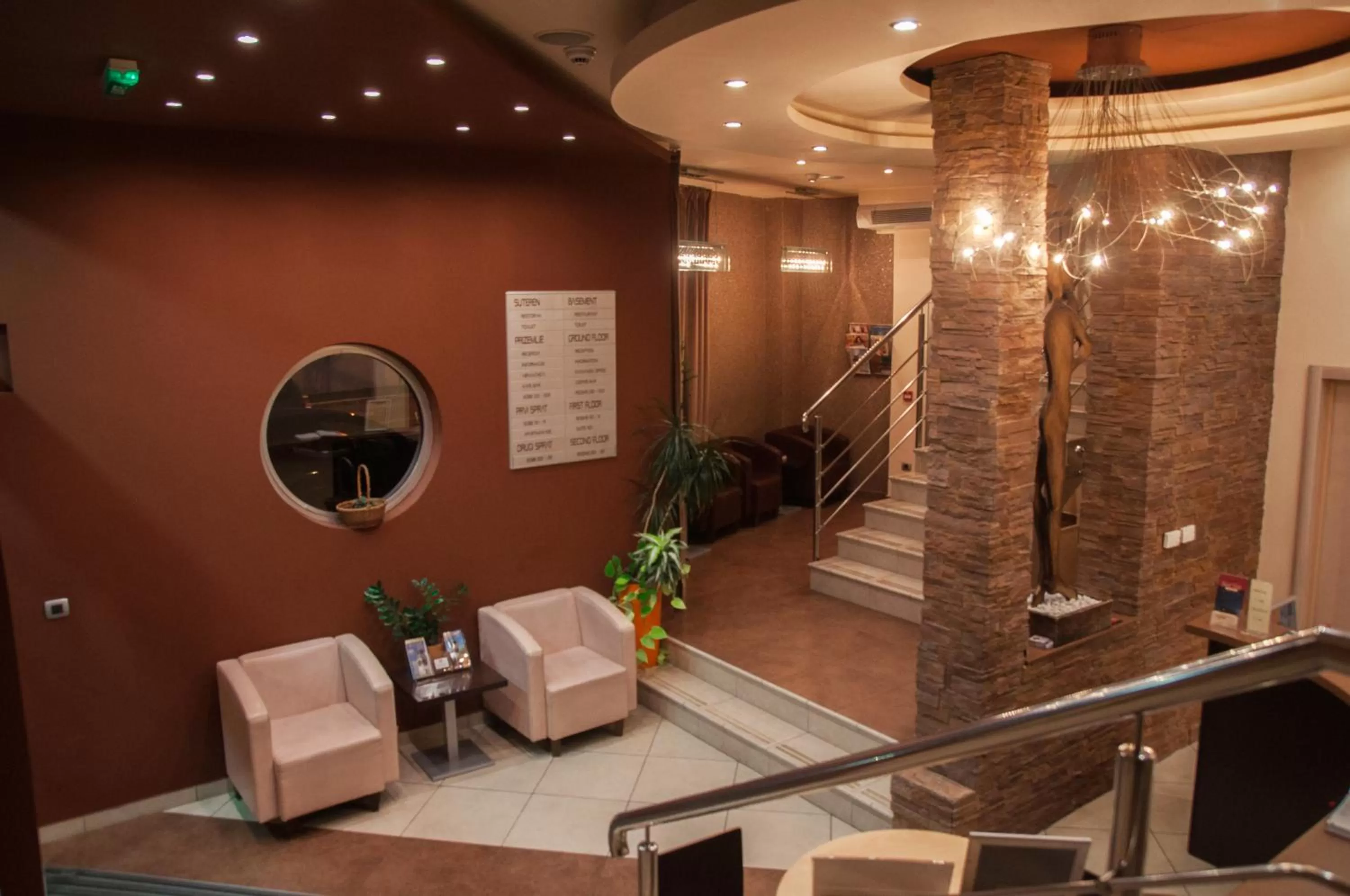 Lounge or bar in Garni Hotel Vigor - EV station