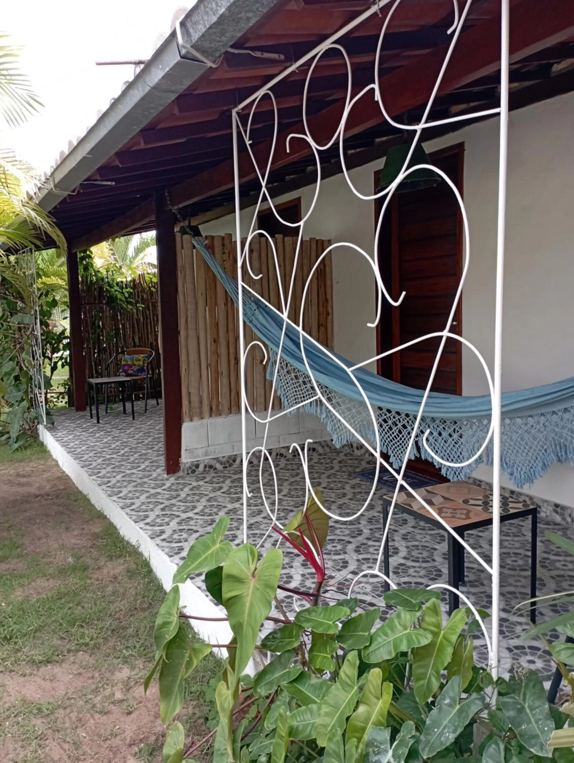 Patio in Pousada Casa Do Cocotier