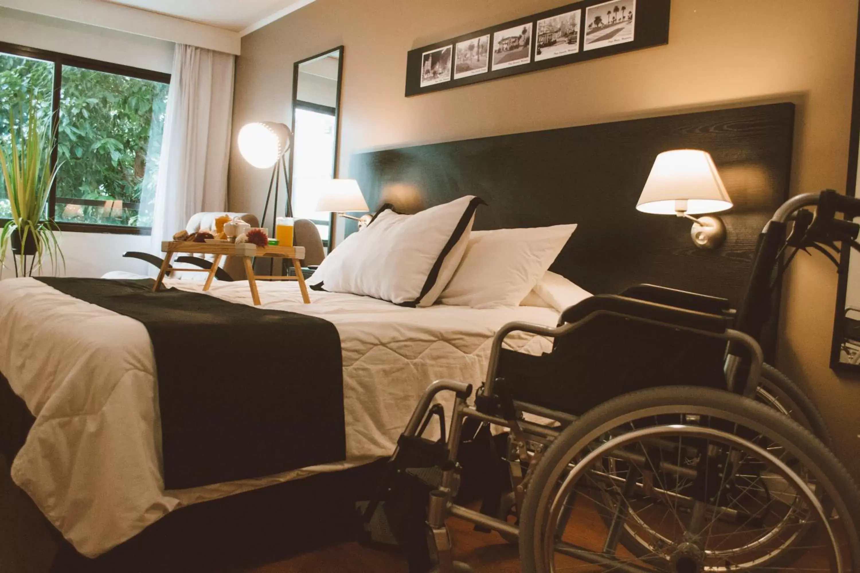 Double Room - Disability Access in Pocitos Plaza Hotel Double Room - Disability Access in Pocitos Plaza Hotel