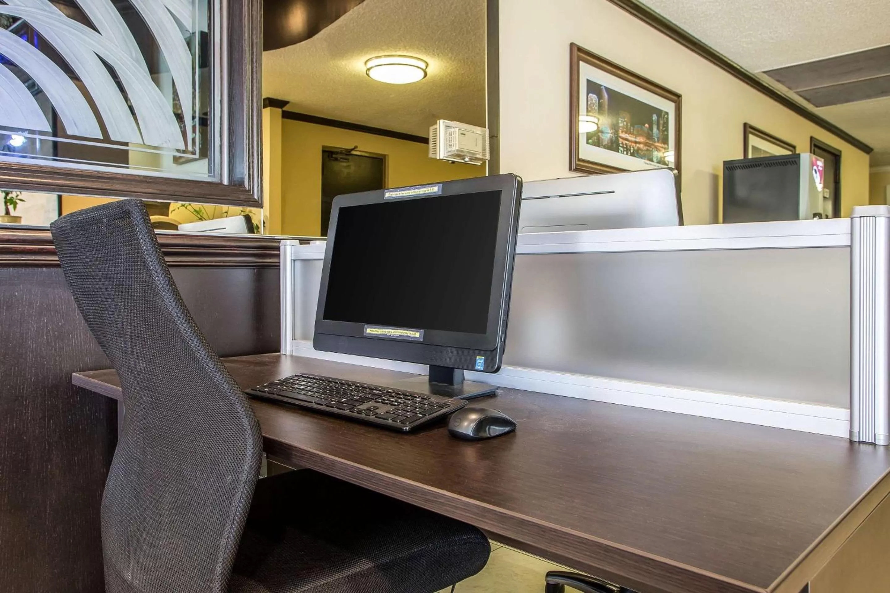 On site in Quality Inn O'Hare Airport