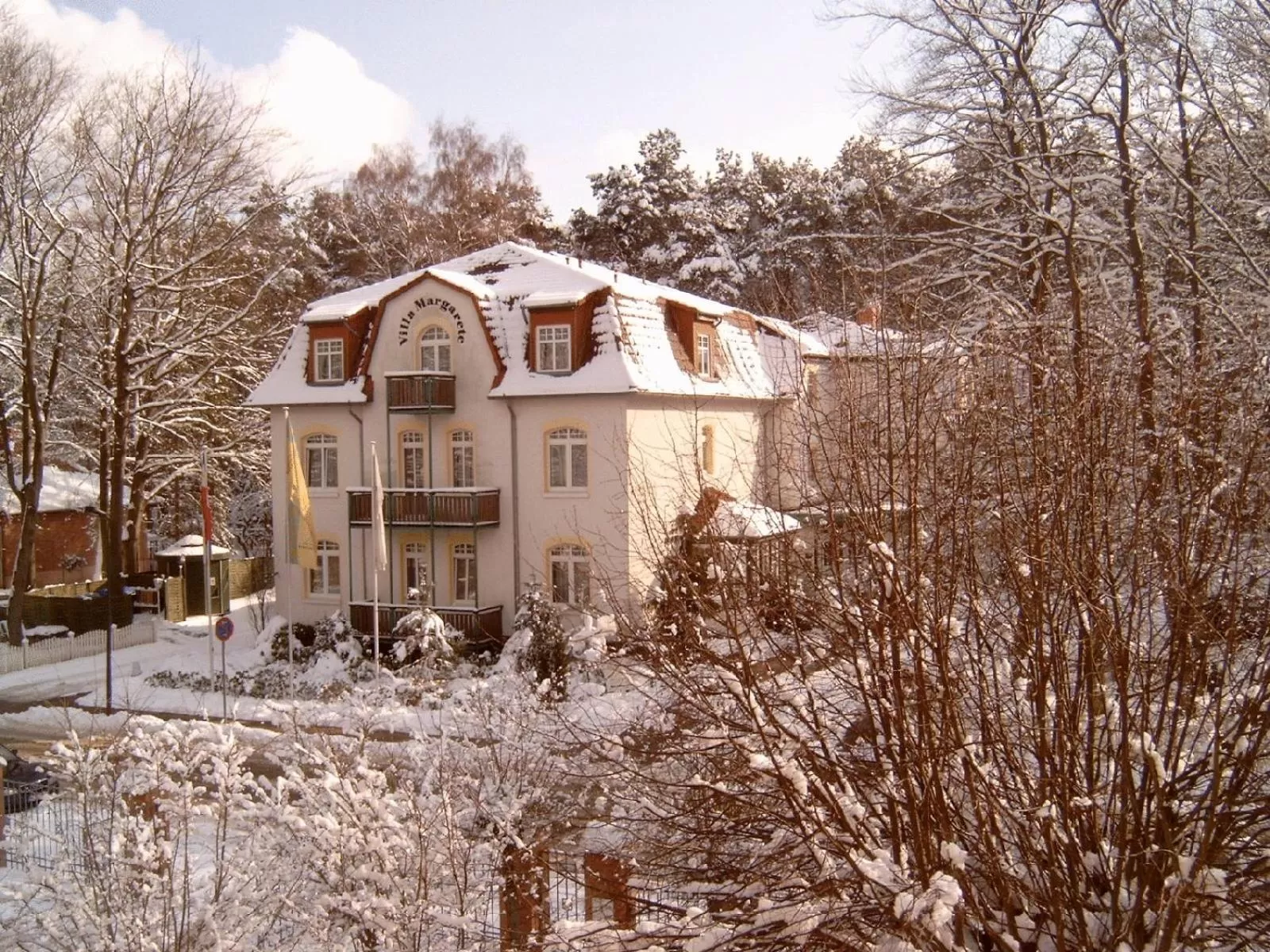 Property building in Ringhotel Villa Margarete