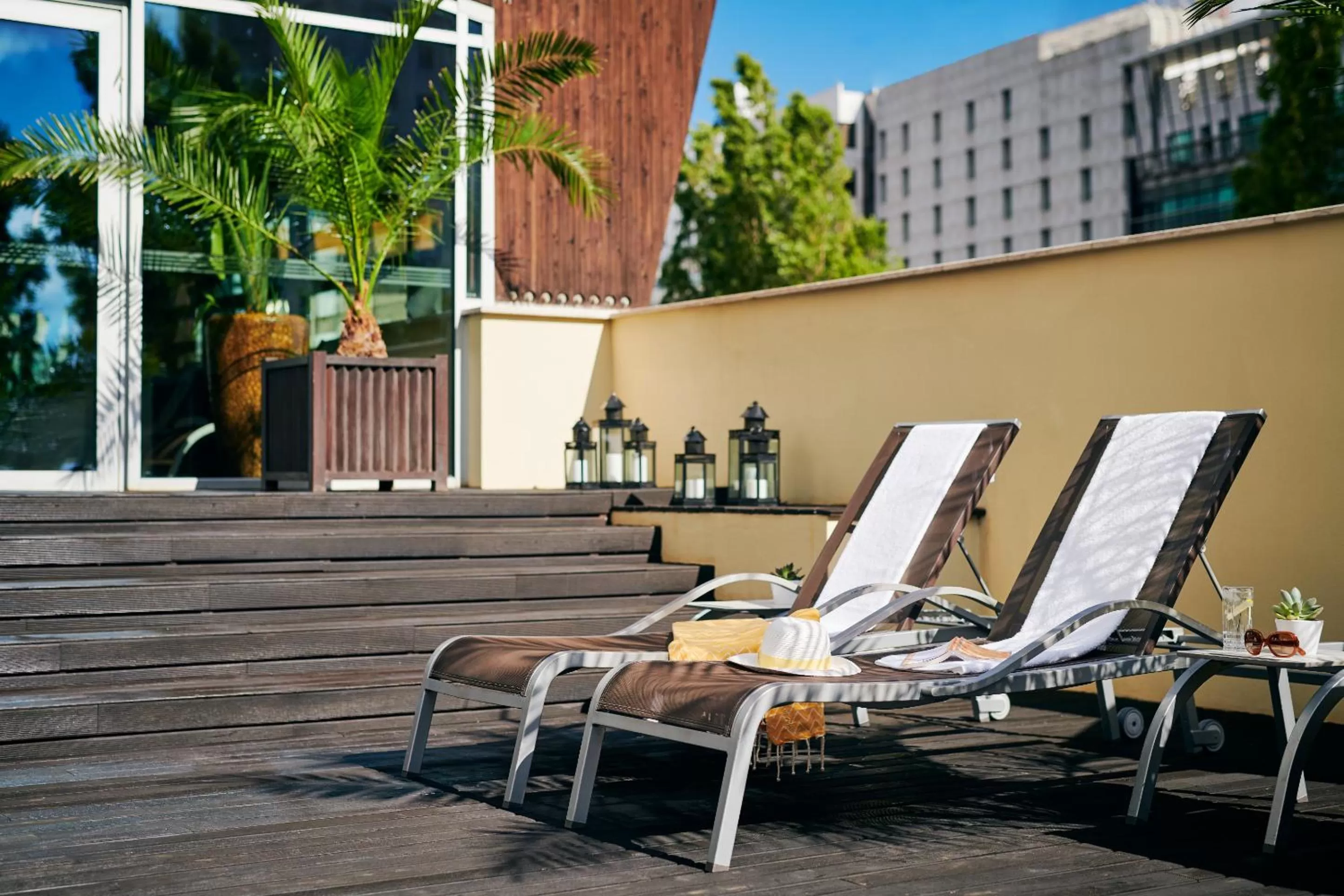 Balcony/Terrace in Corinthia Lisbon