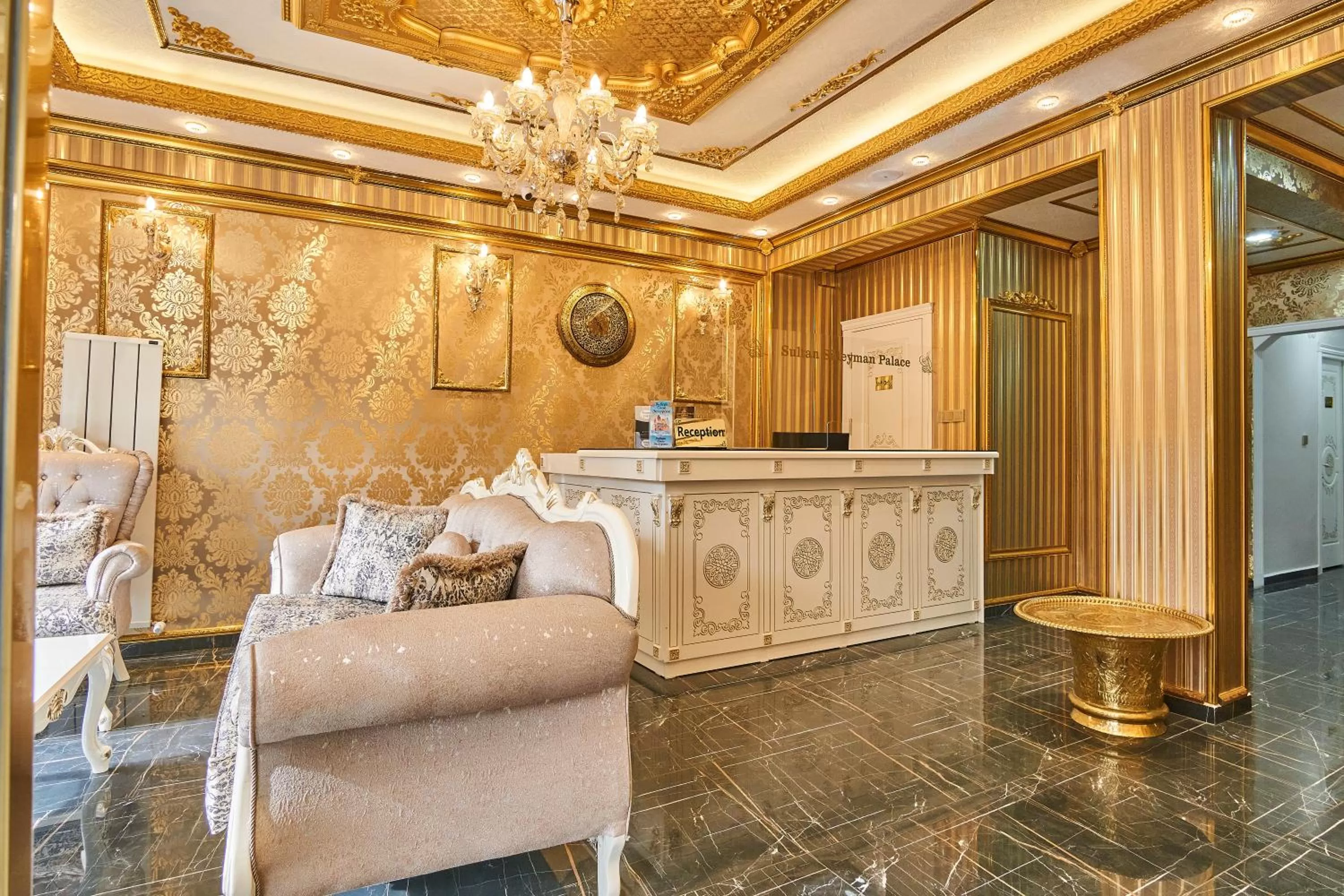 Lobby or reception in Sultan Suleyman Palace Hotel & Spa