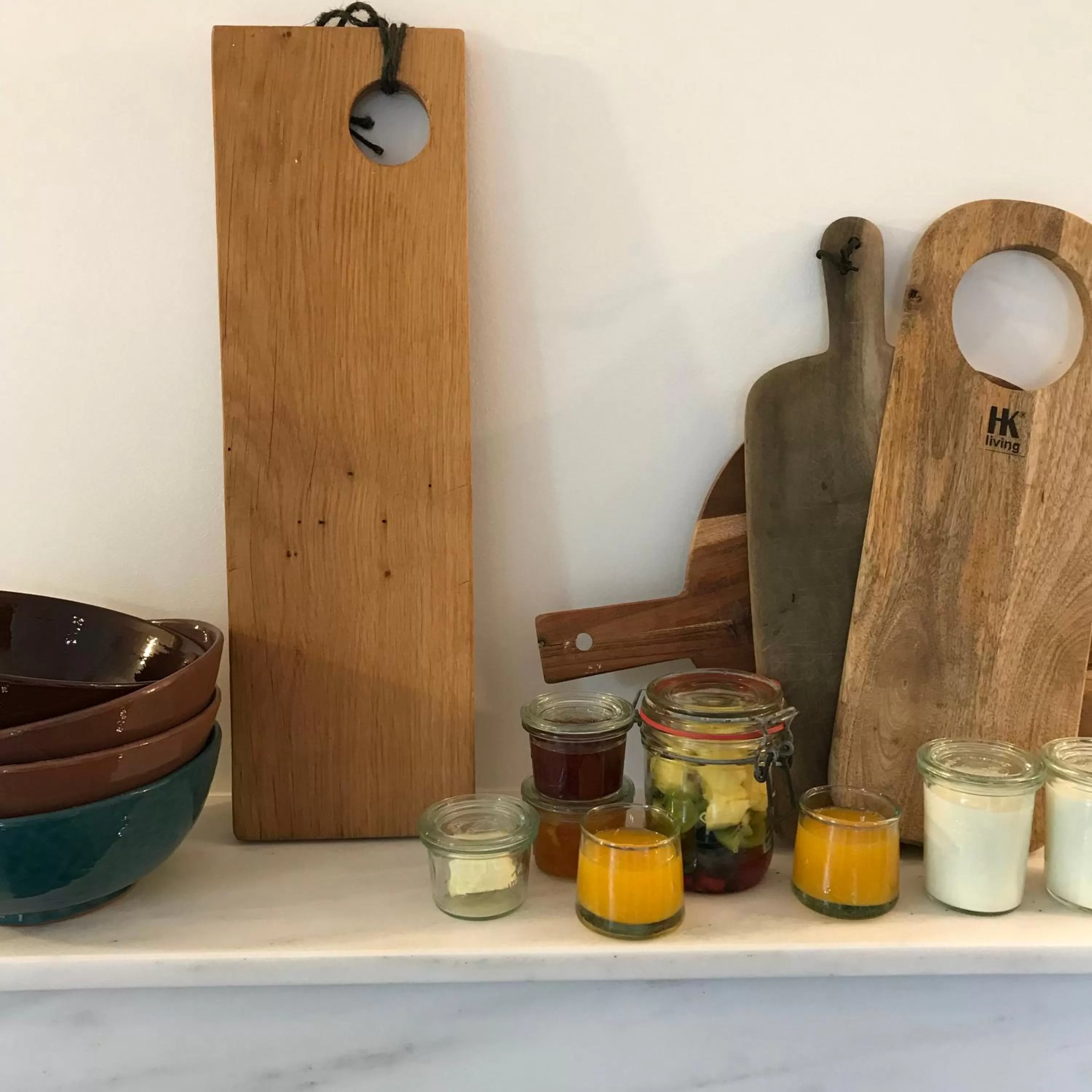 Food and drinks in B&B La Ruelle