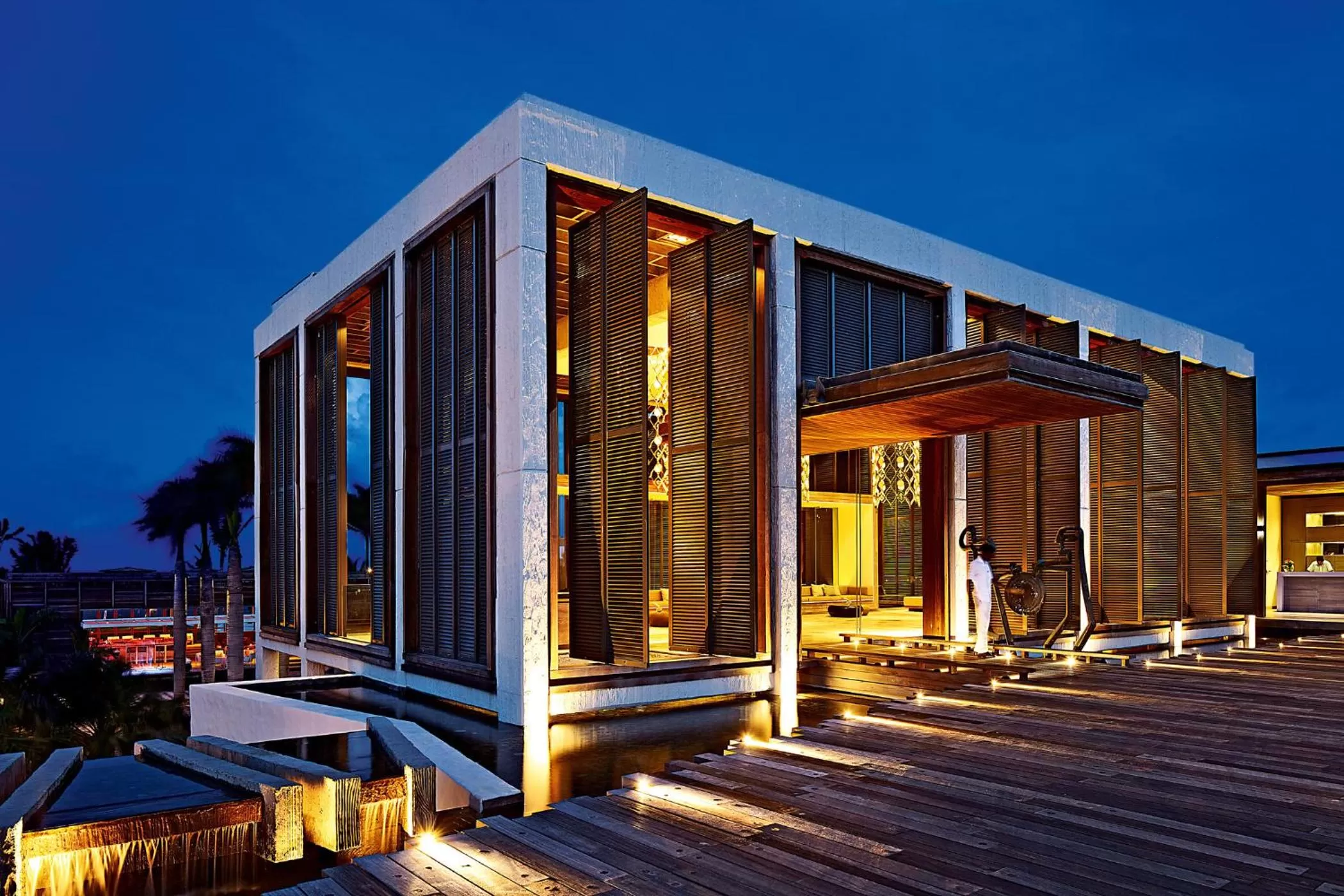 Property building in Long Beach Mauritius