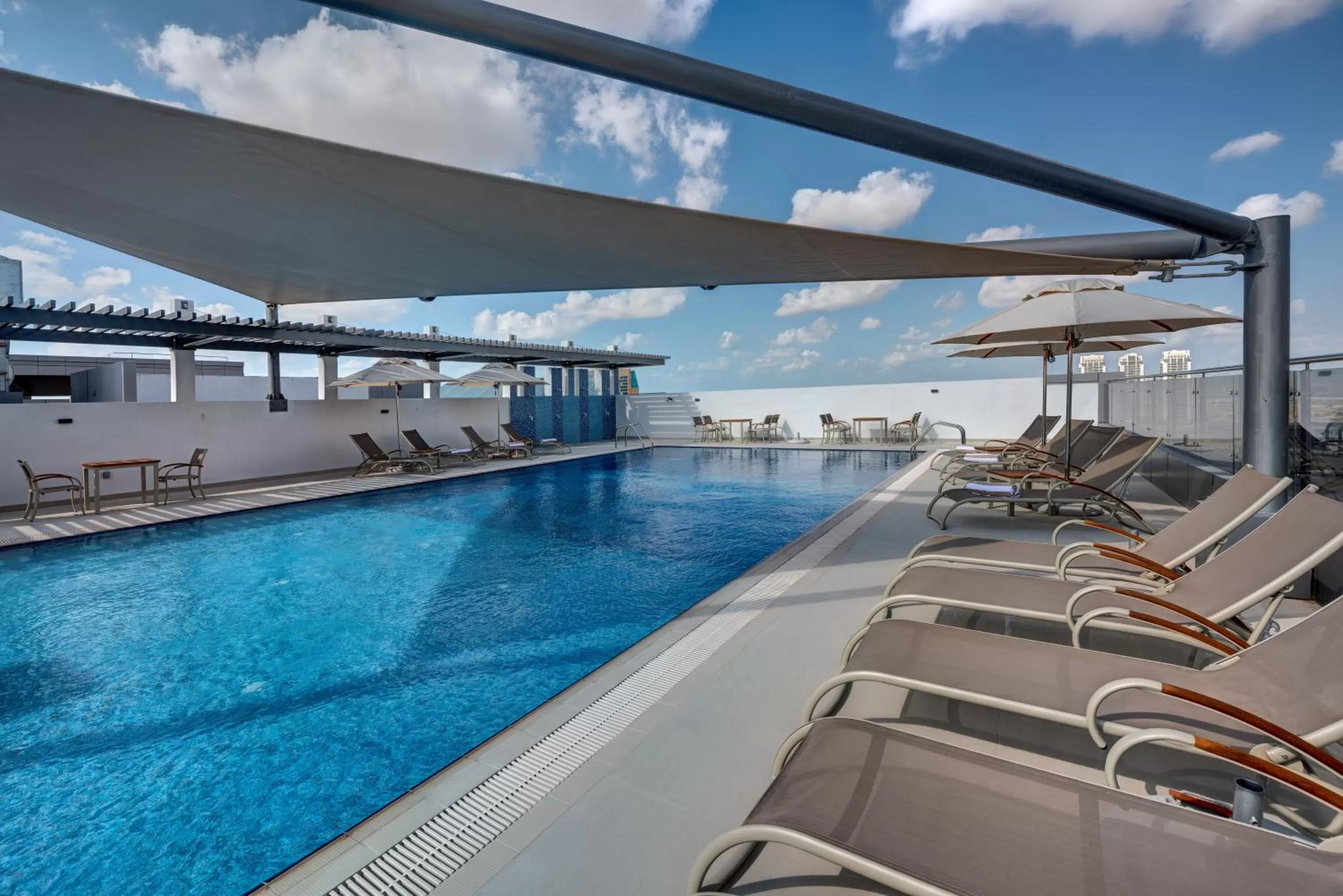 Swimming pool in The S Hotel Al Barsha