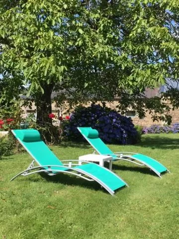 Garden in Maison de Kersalomon