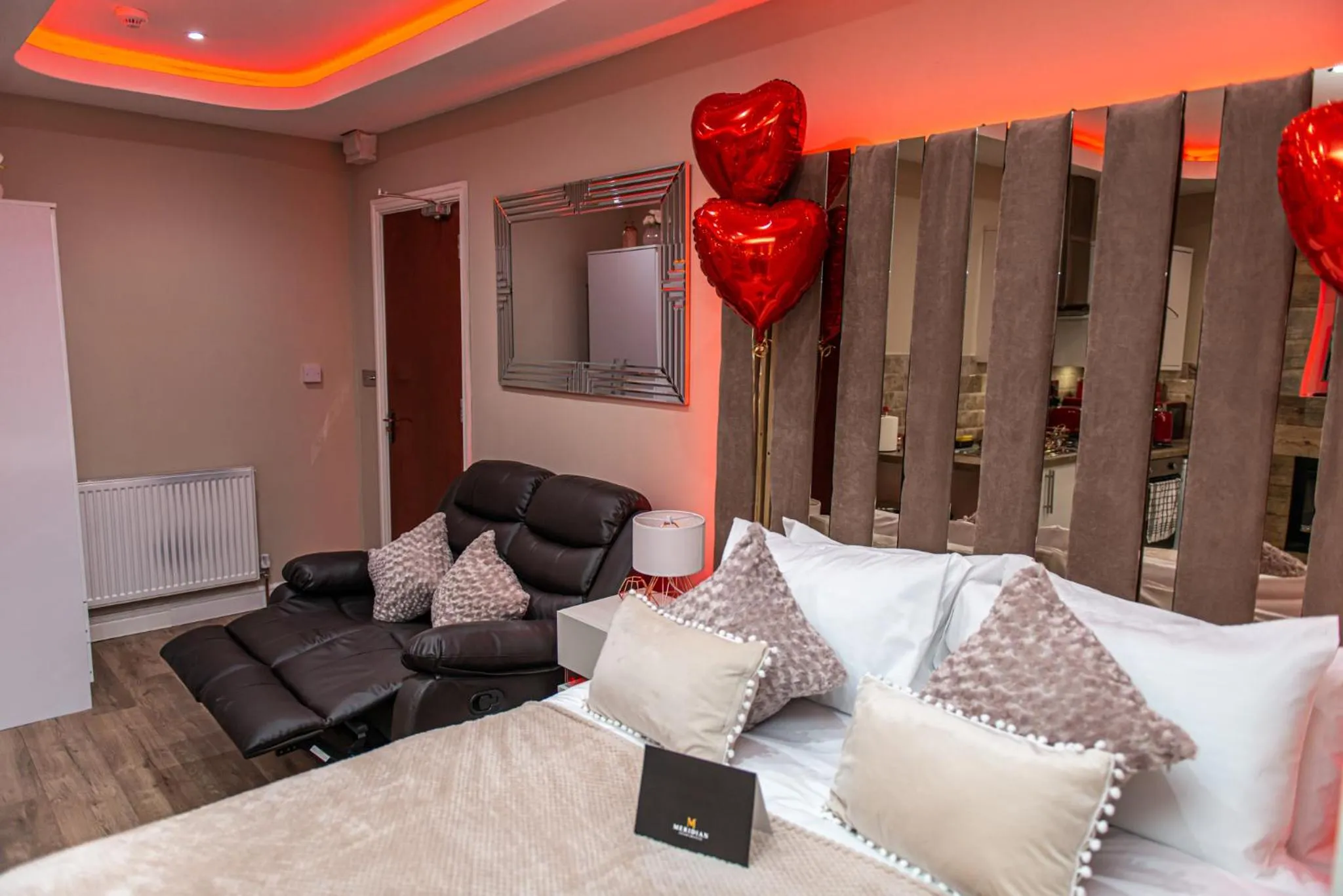 Bed in Meridian Serviced Apartments