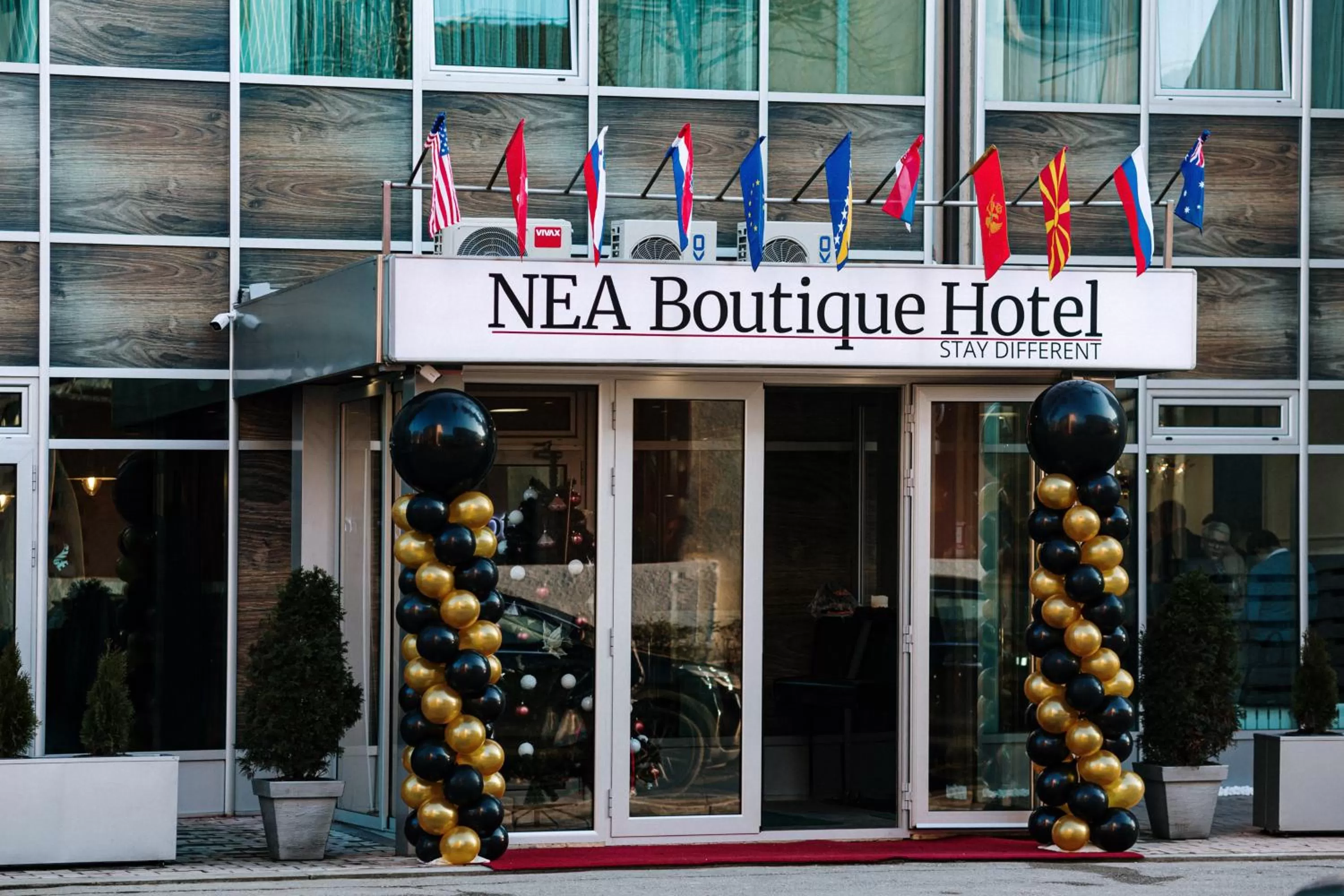 Facade/entrance in Boutique Hotel Nea