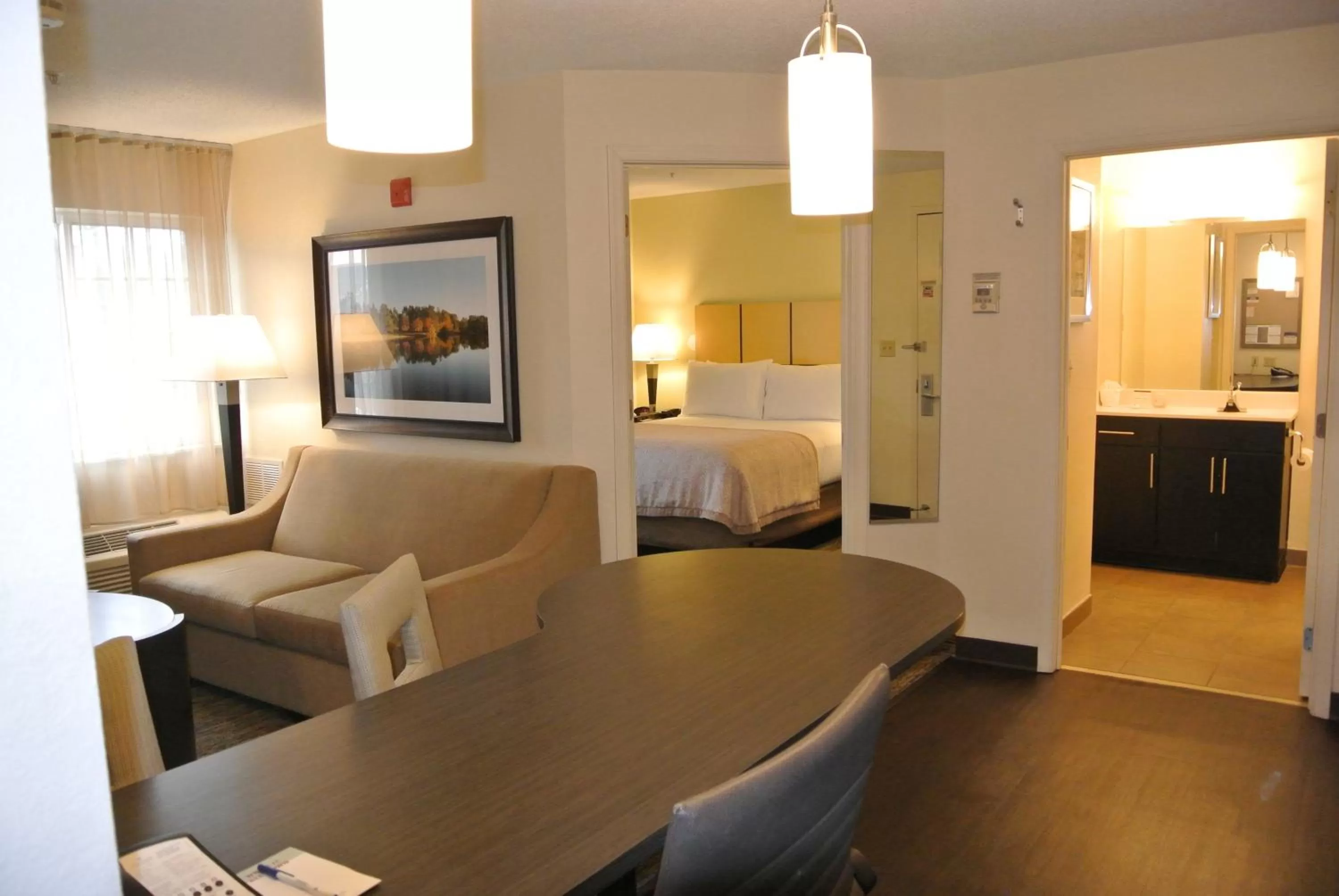 Photo of the whole room, Bed in Candlewood Suites Washington-Fairfax by IHG