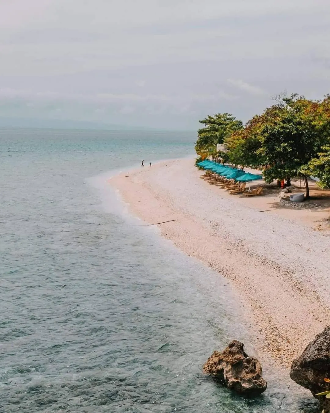 Beach in Bluewater Sumilon Island Resort