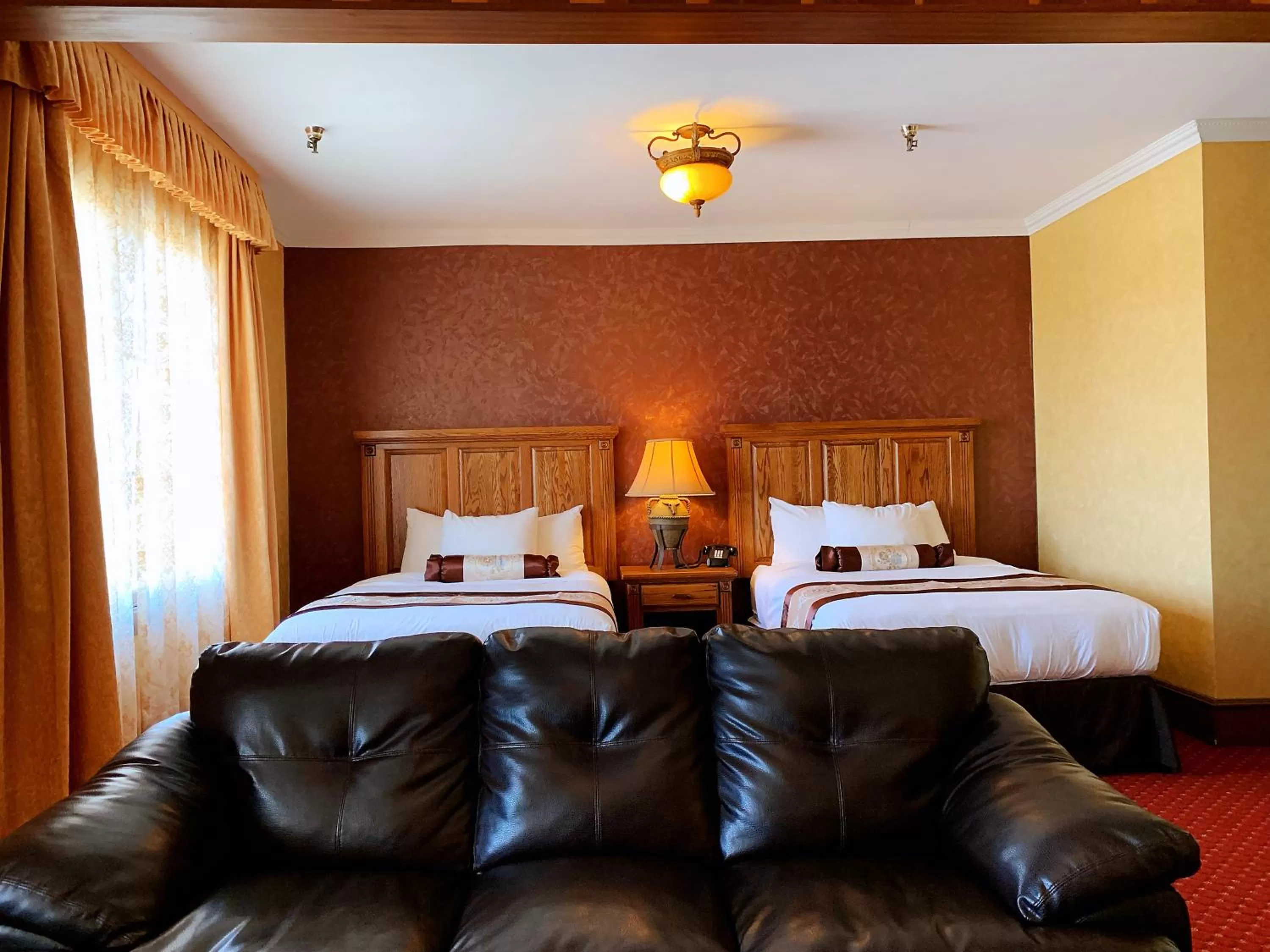 Bed in Eureka Inn, Trademark Collection by Wyndham