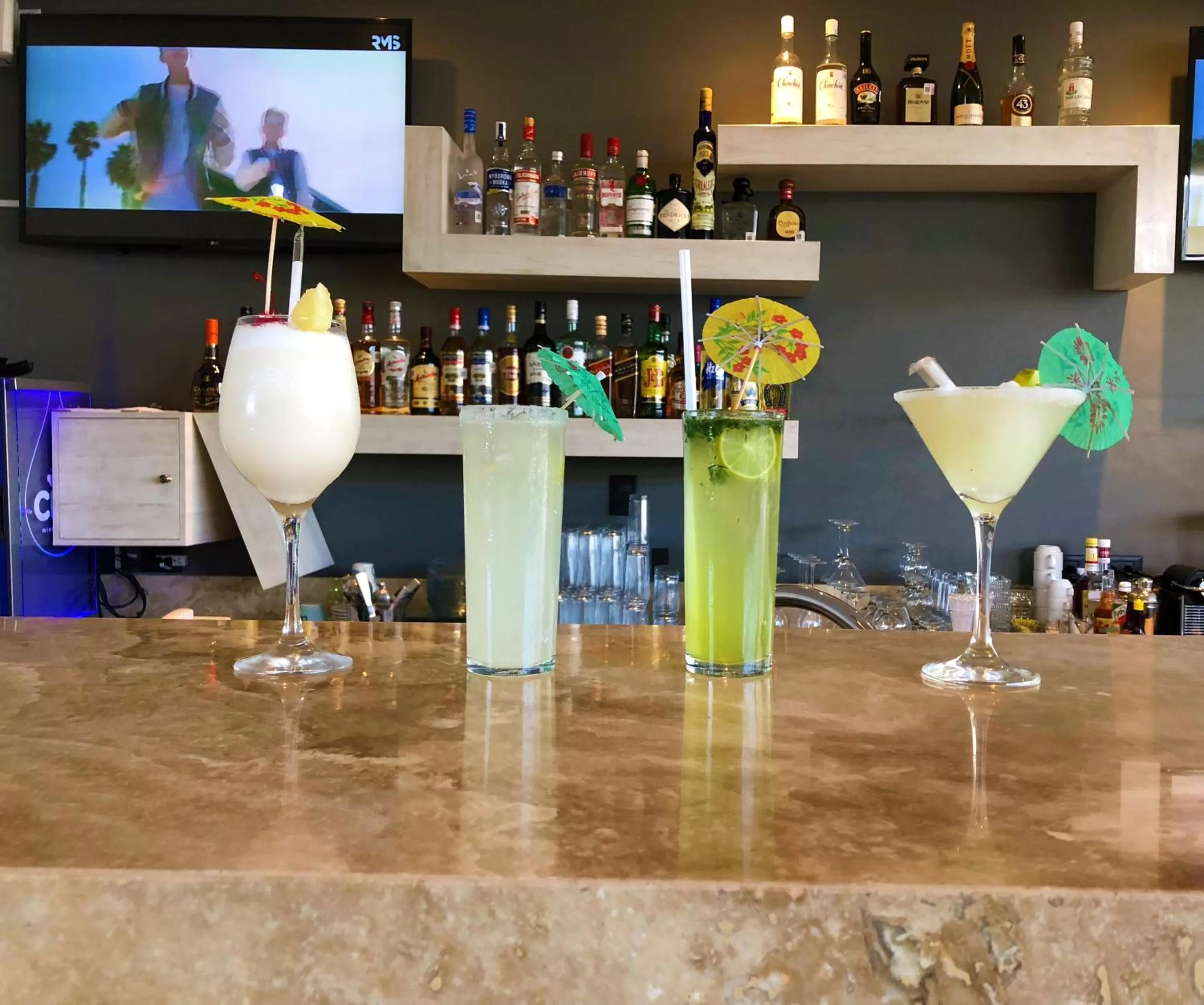 Alcoholic drinks in Hotel Sofia