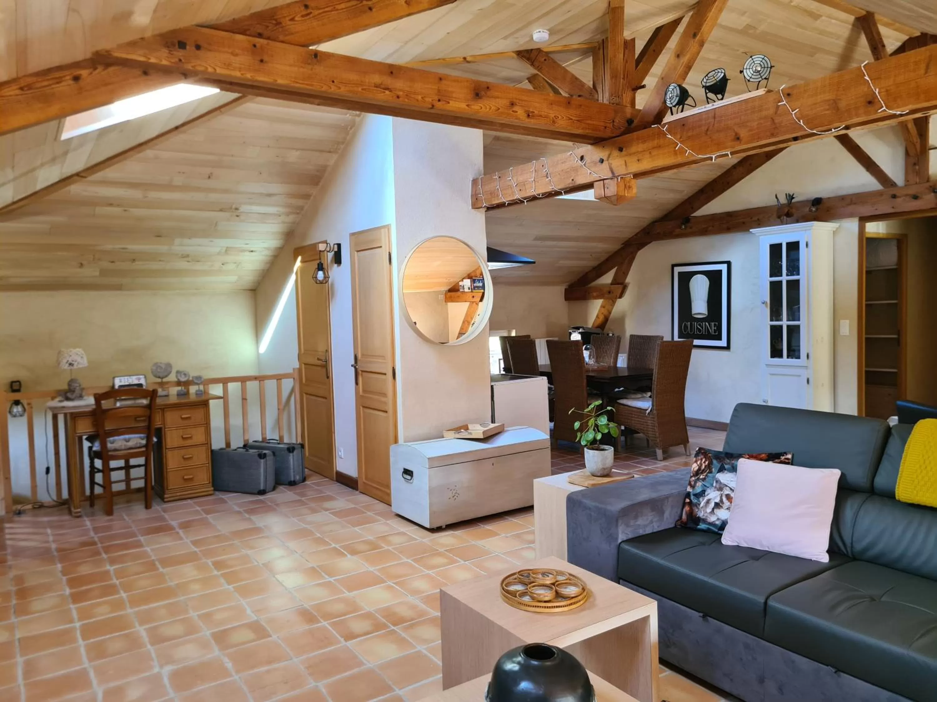 Living room, Seating Area in Le Coq en Repos