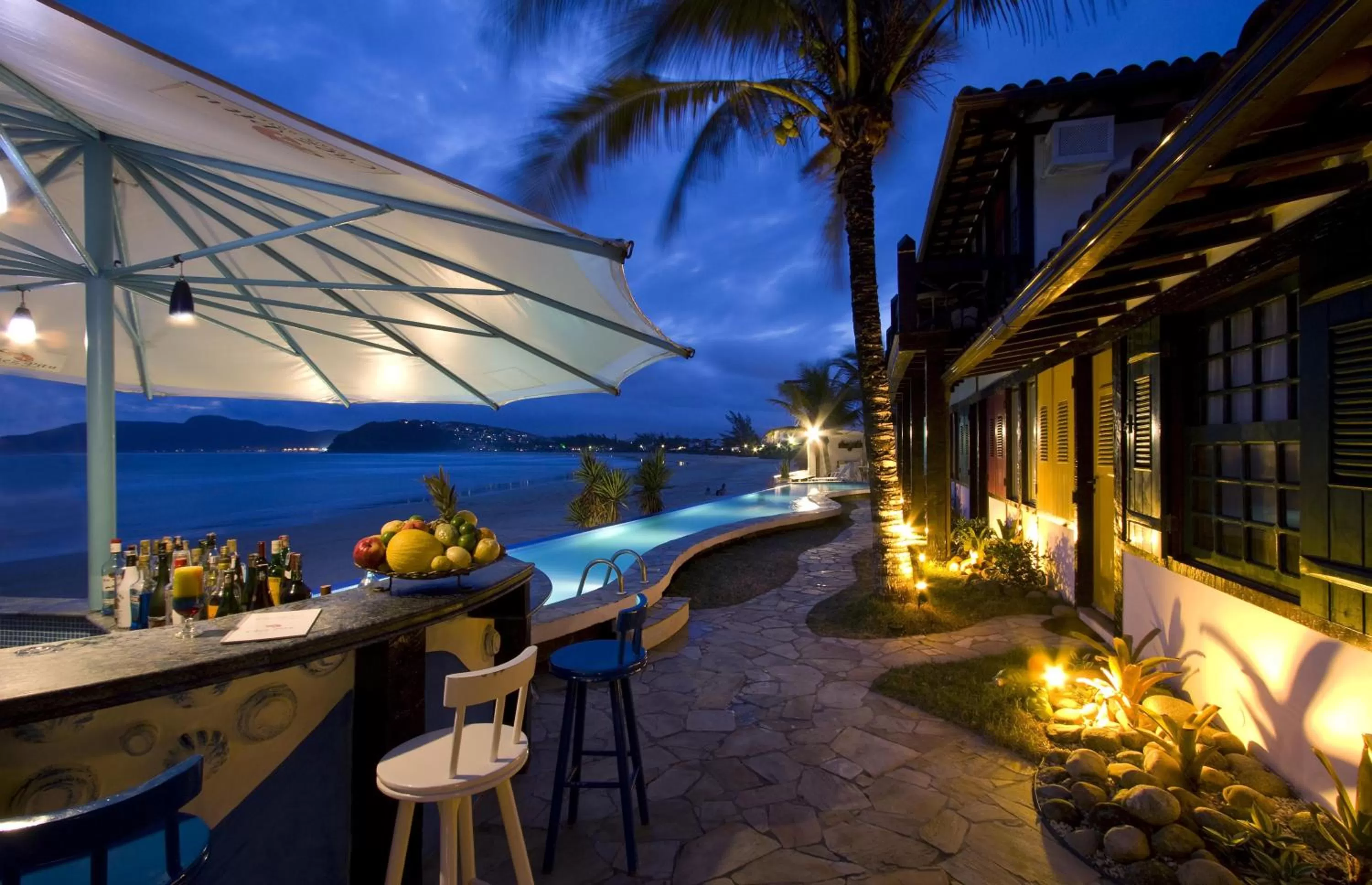 Lounge or bar in Chez Pitu Praia Hotel