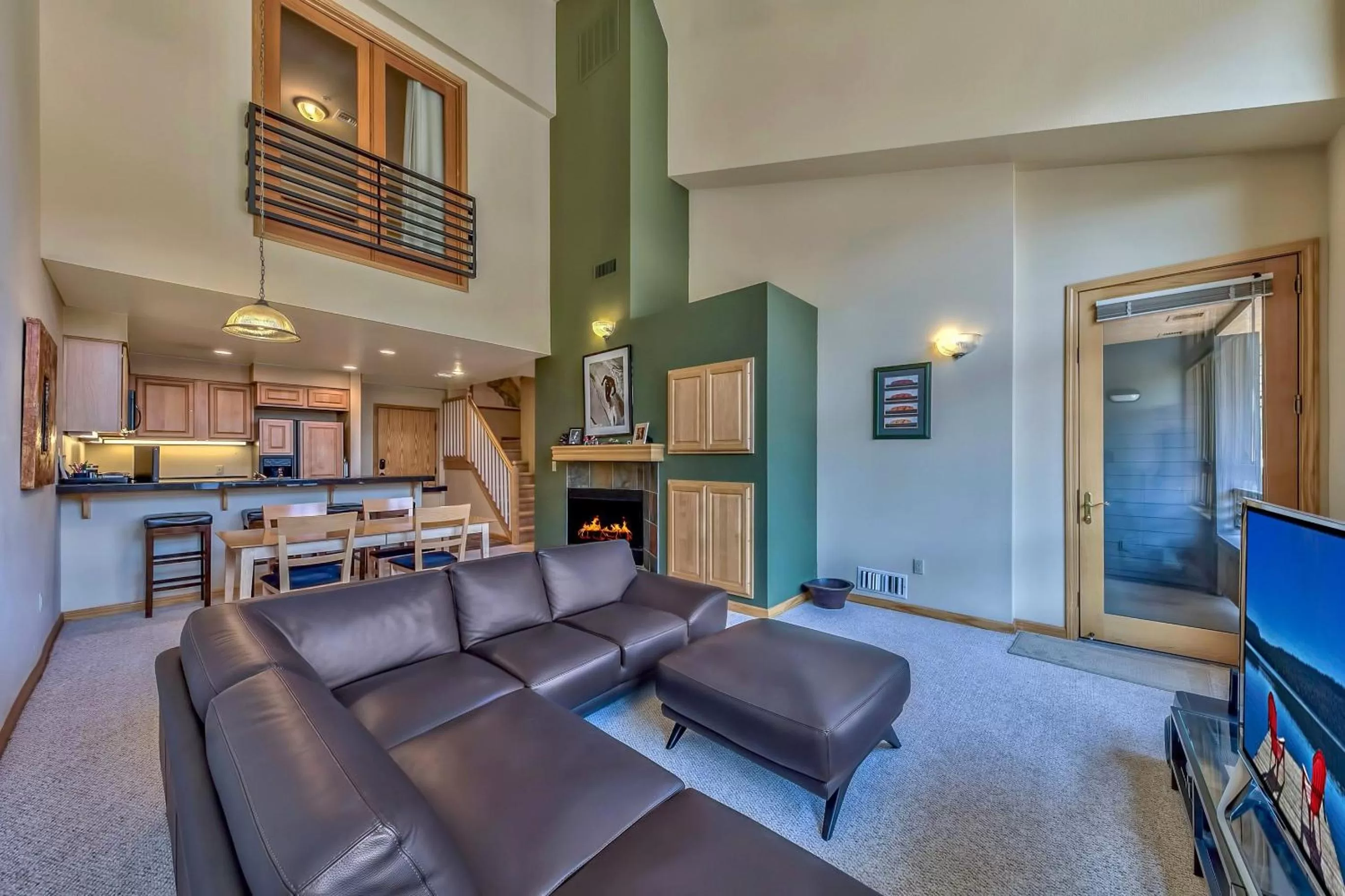 Living room in Kirkwood Mountain Resort Properties