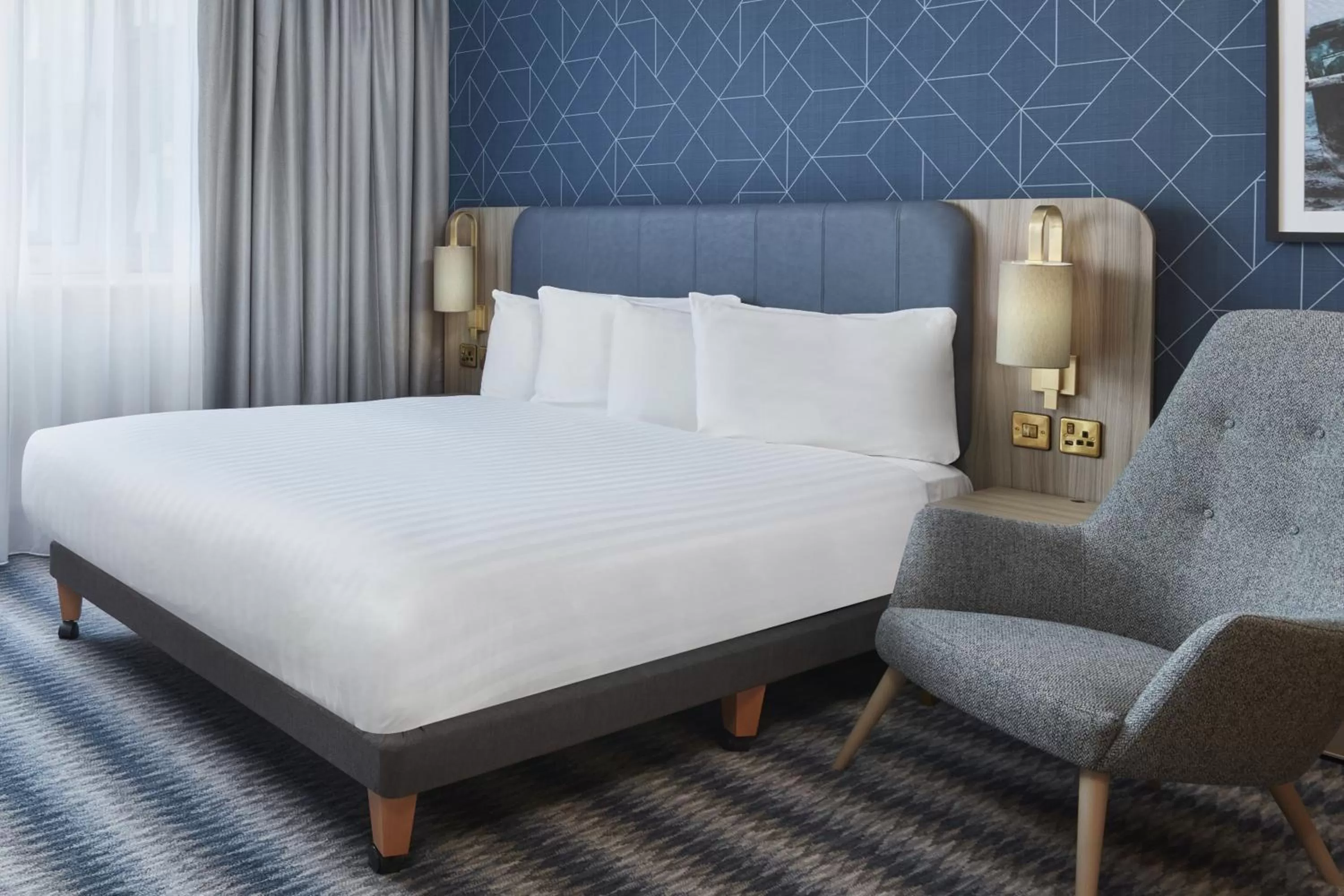 Double Room with Balcony in Leonardo Royal Southampton Grand Harbour