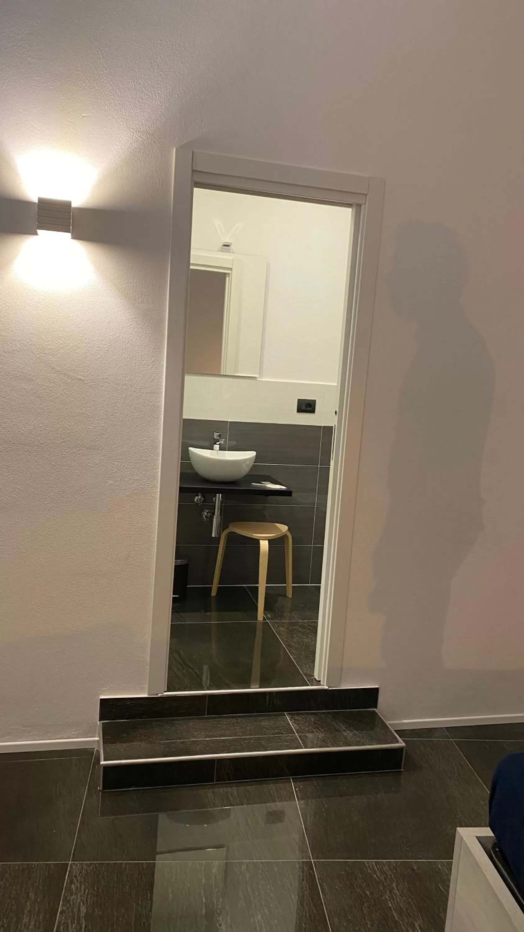 Bathroom in Hall inn B&B in Chiostro