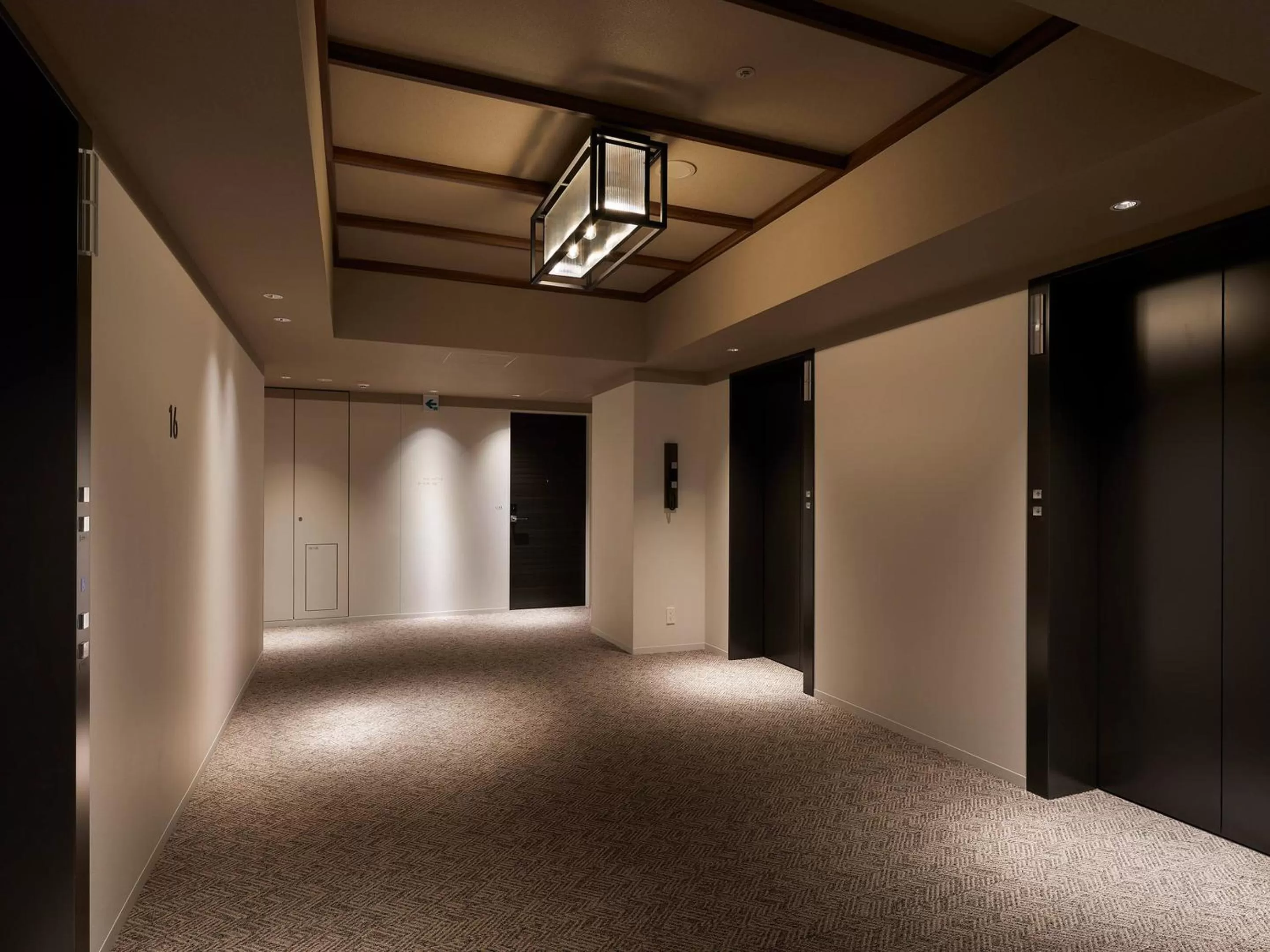 elevator in Susukino Granbell Hotel