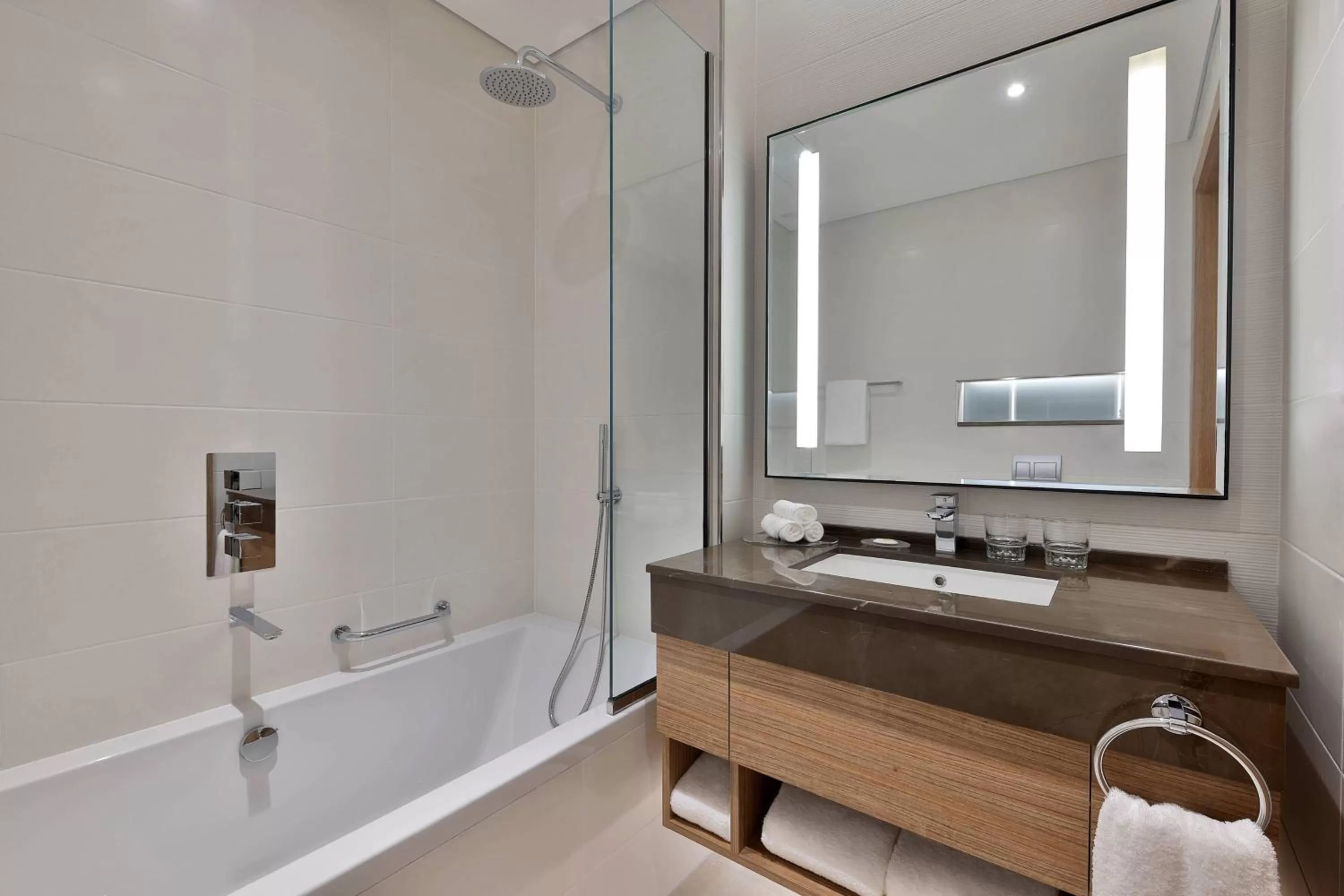 Bathroom in Residence Inn by Marriott Al Jaddaf