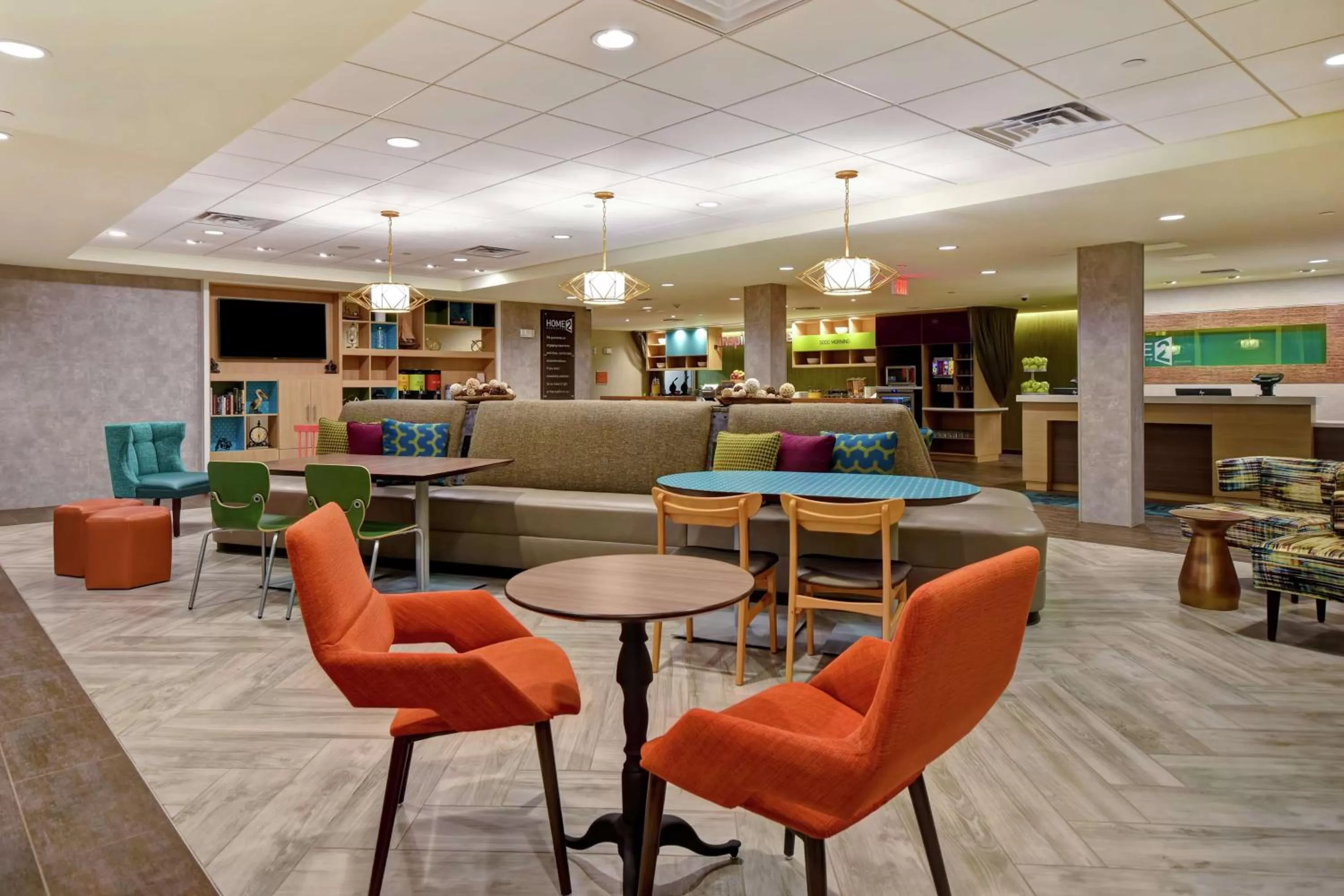 Lobby or reception in Home2 Suites by Hilton Harvey New Orleans Westbank