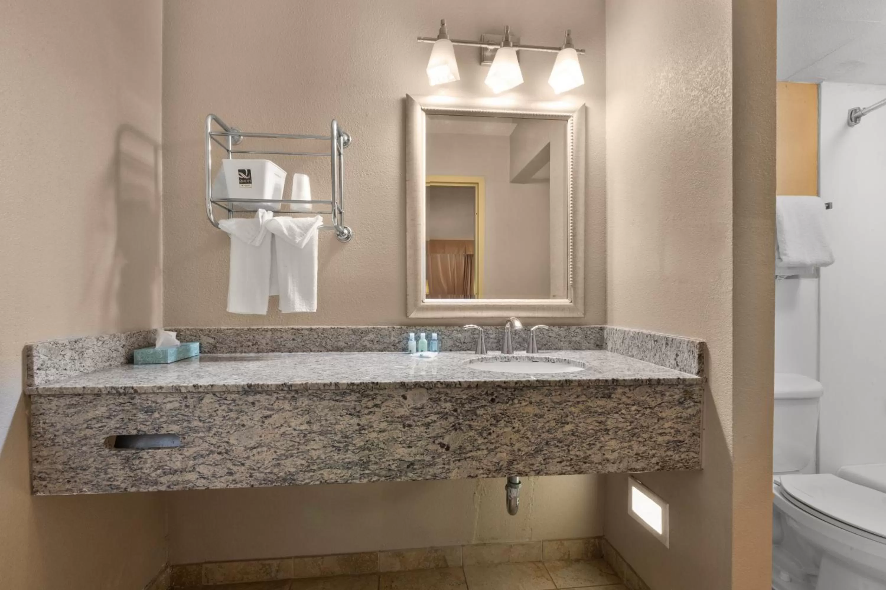 Bathroom in Quality Inn Wayne - Fairfield Area
