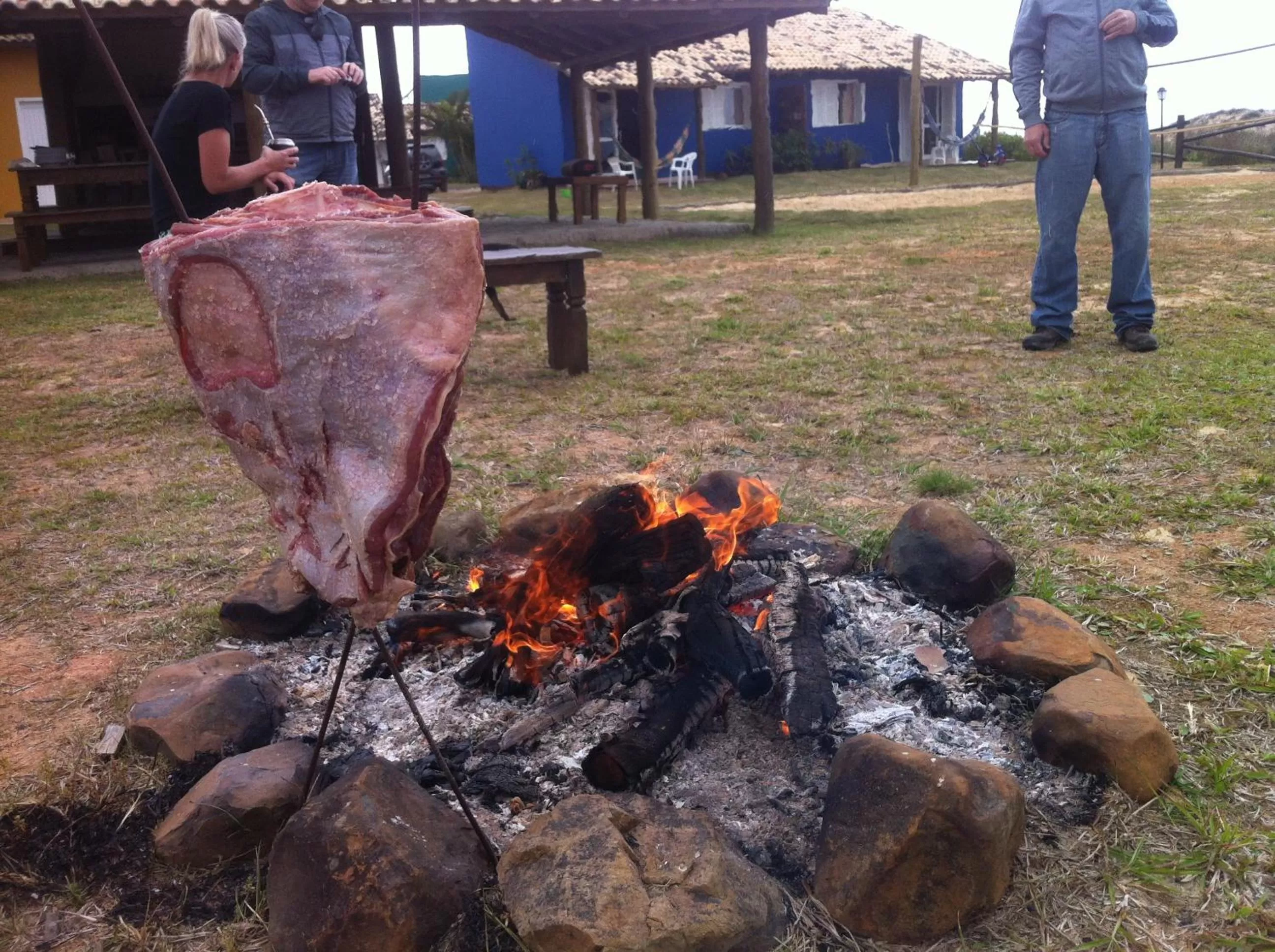 BBQ facilities in Pousada dos Sambaquis