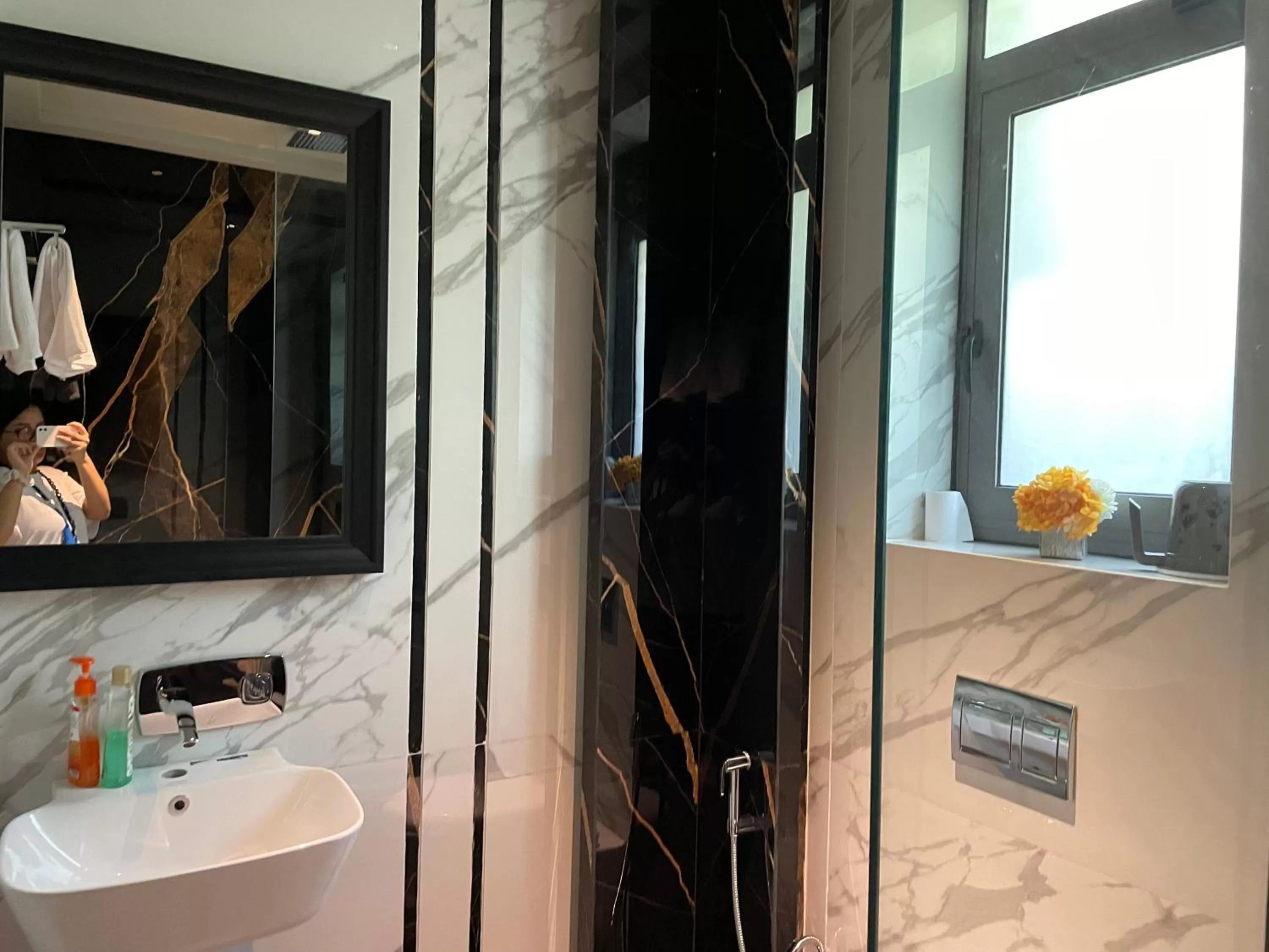 Bathroom in Jumbo Paradise, Pawna lake