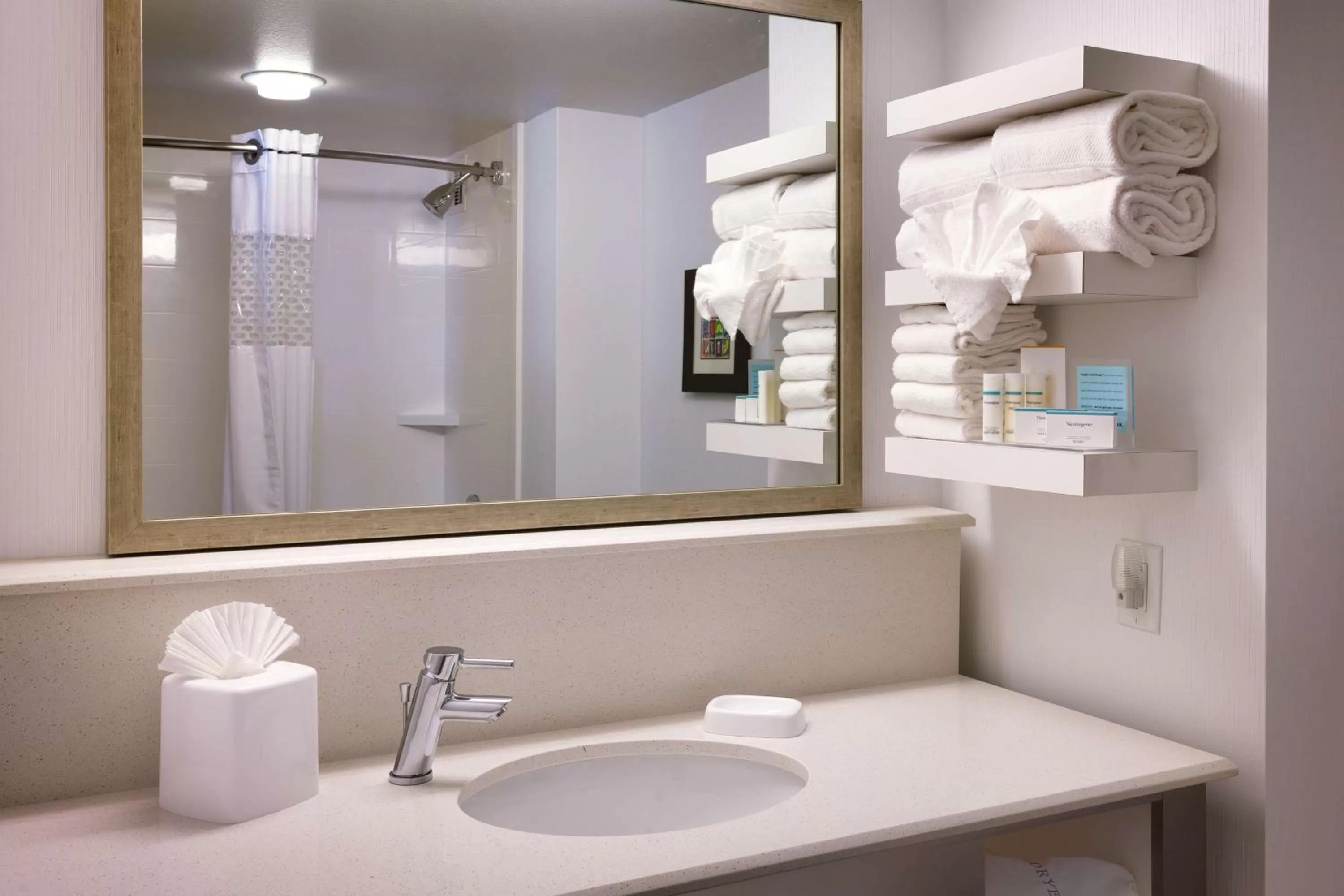 Bathroom in Hampton Inn Salt Lake City Downtown