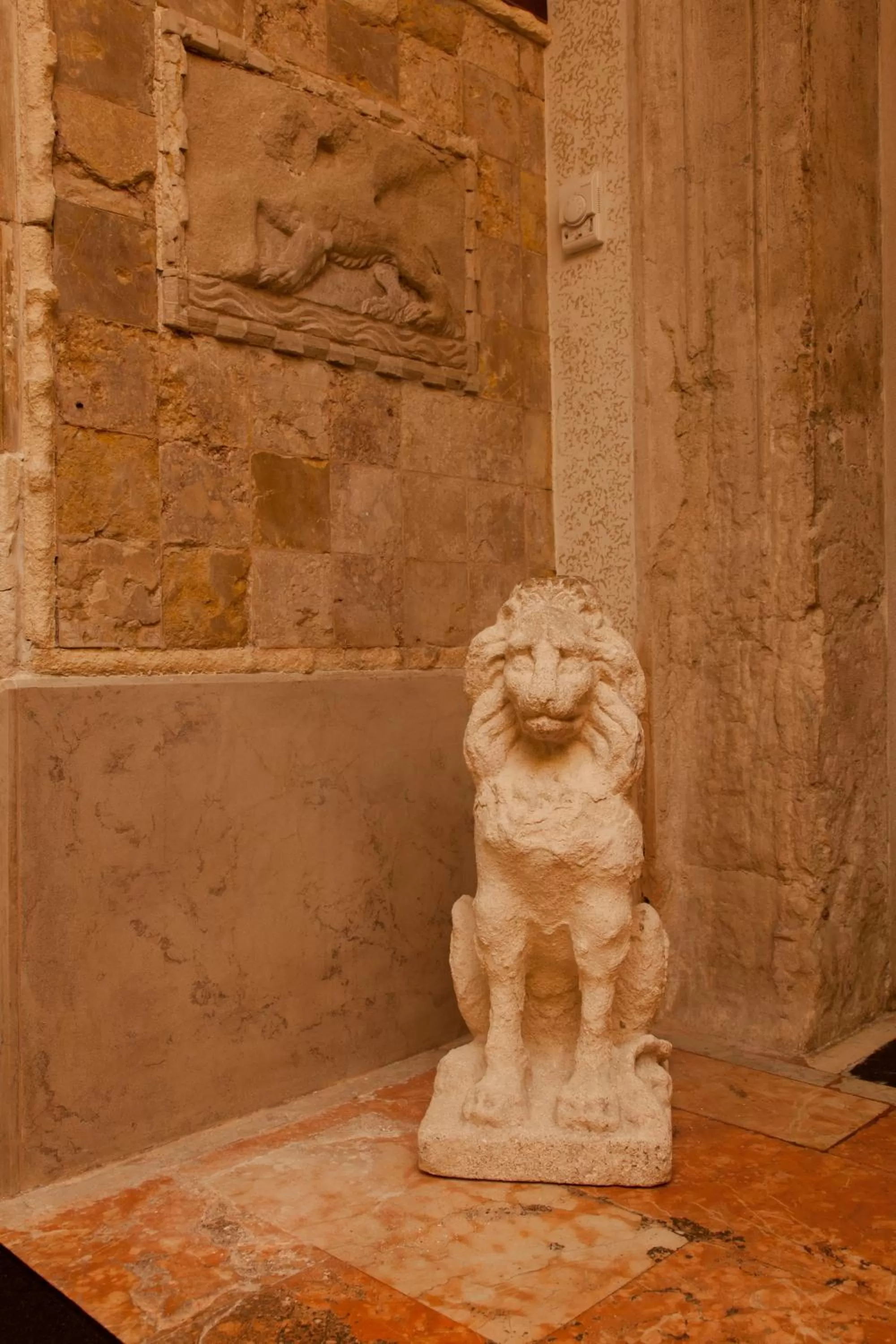 Decorative detail in Hotel Saturnia & International