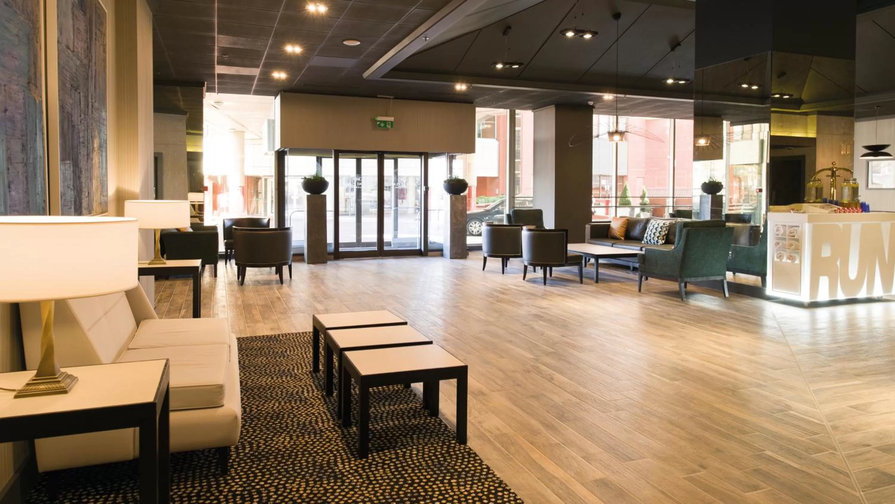 Text overlay in Crowne Plaza Harrogate by IHG