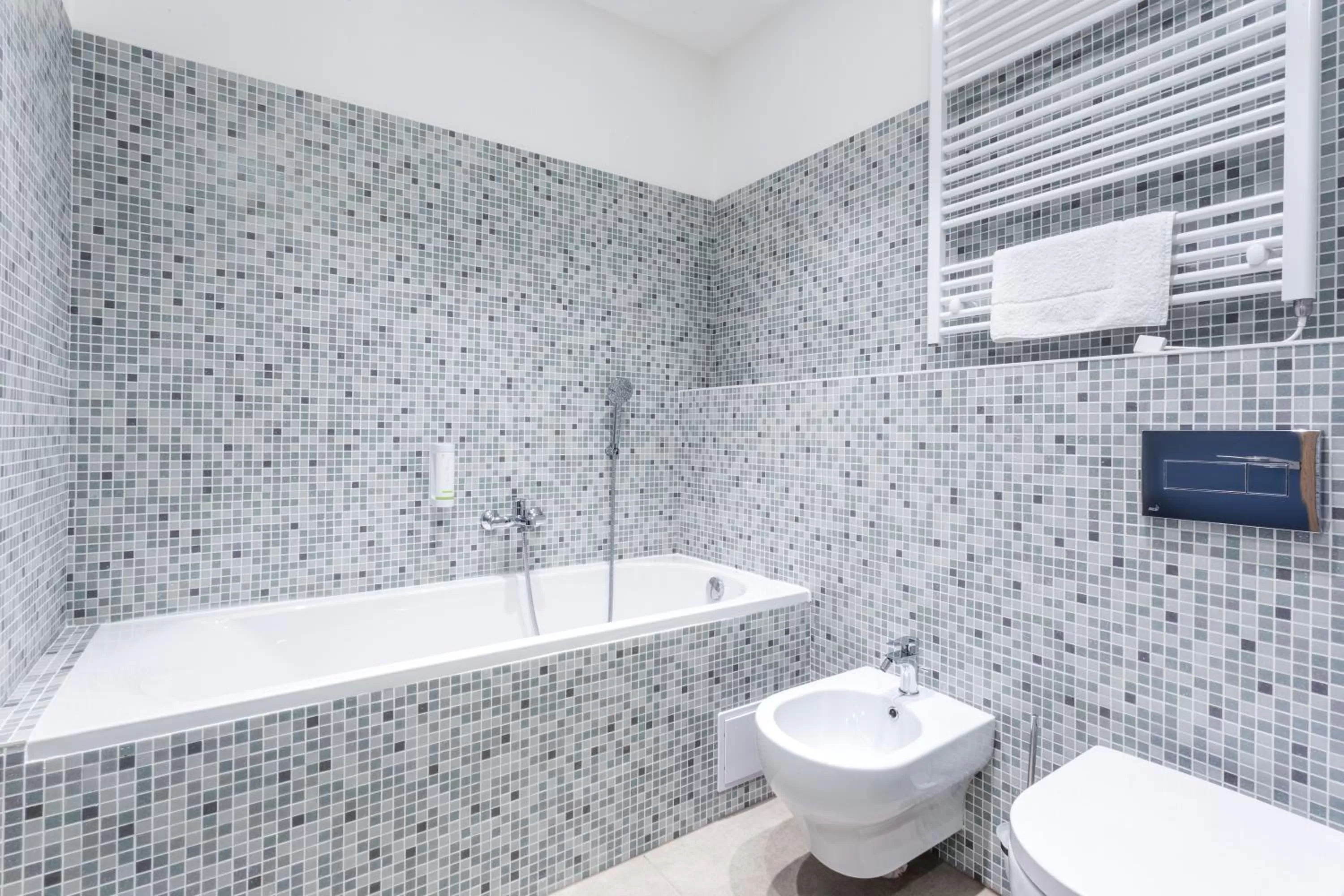 Bathroom in Hotel Bílý Páv