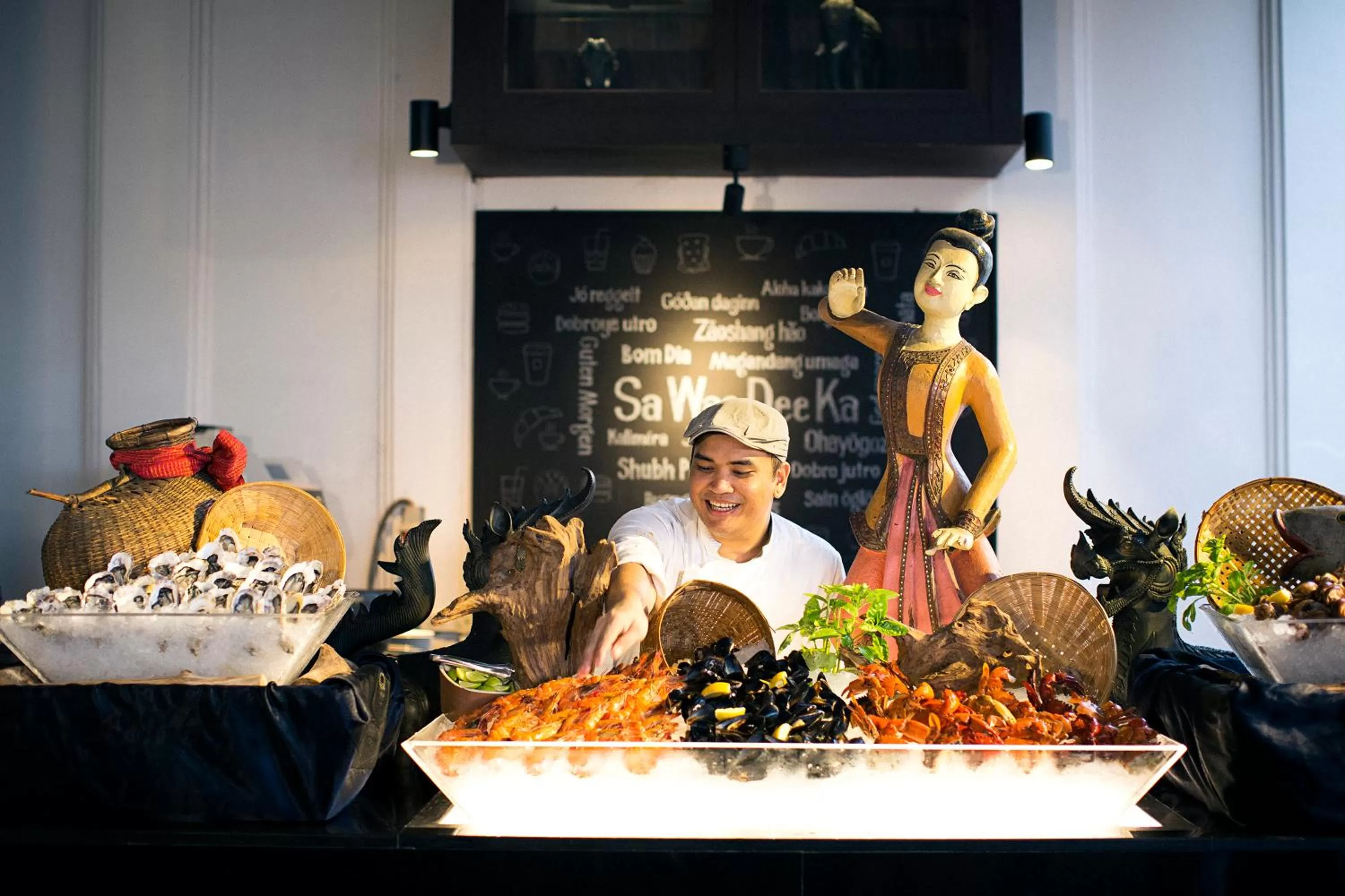 Dinner in Anantara Riverside Bangkok Resort