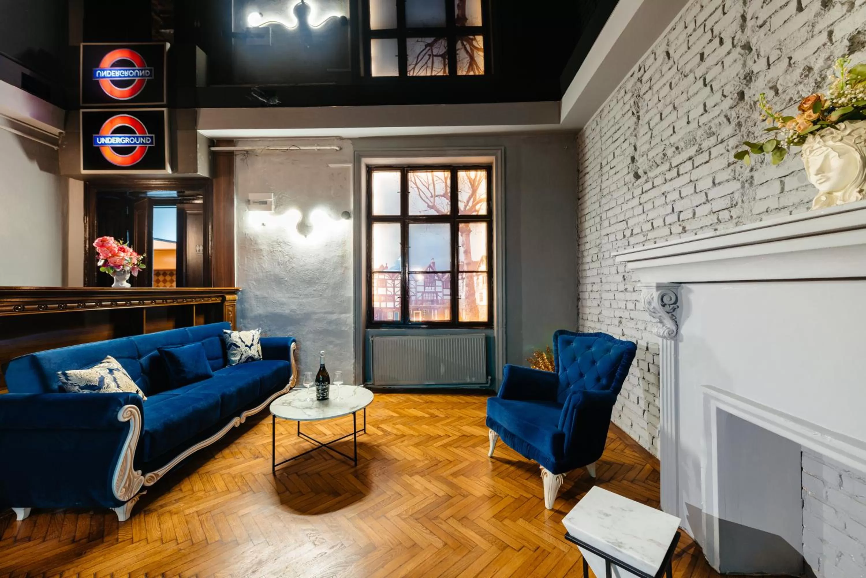 Lounge or bar in Palace Bulevard Inn