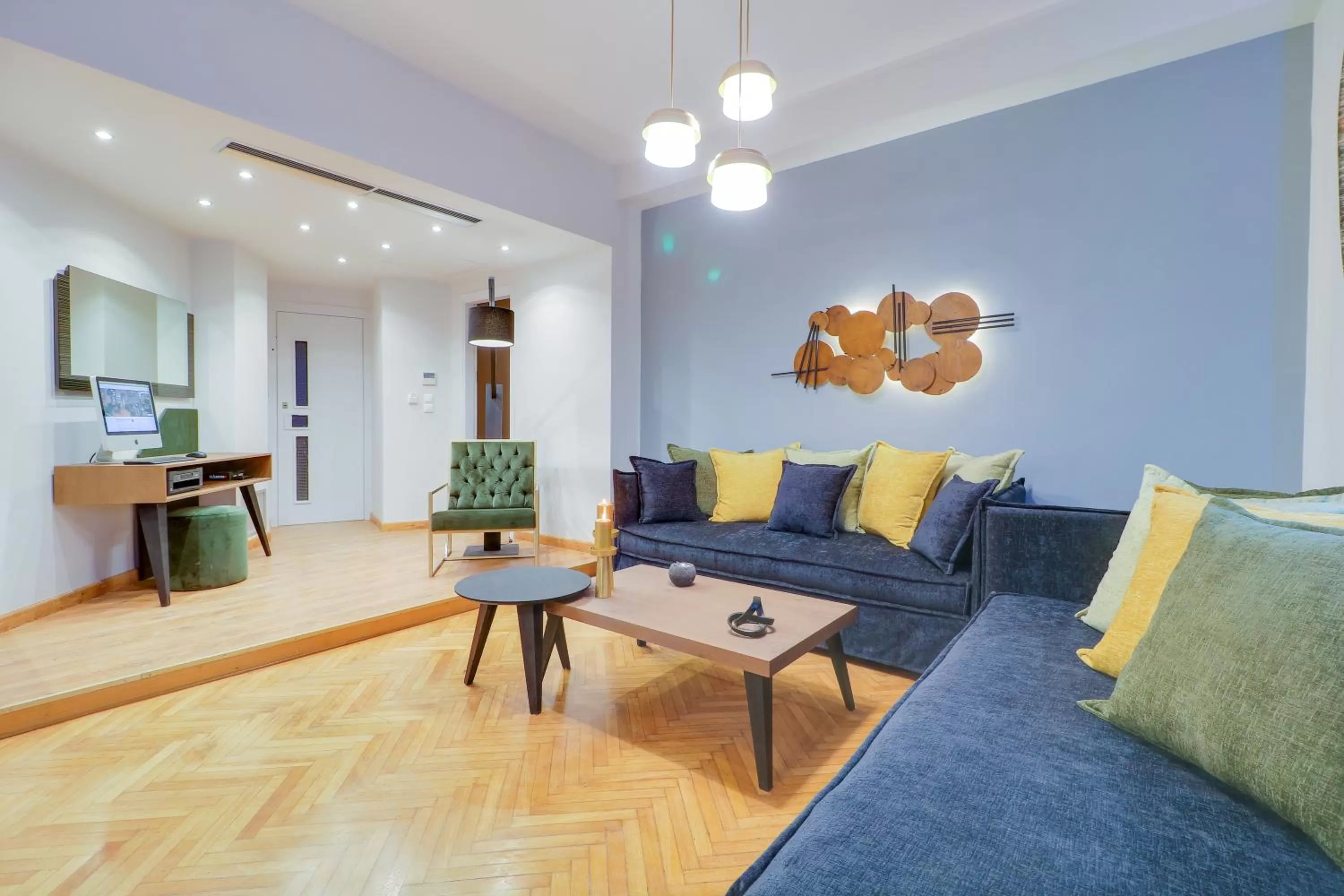 Living room in AthINN Residence