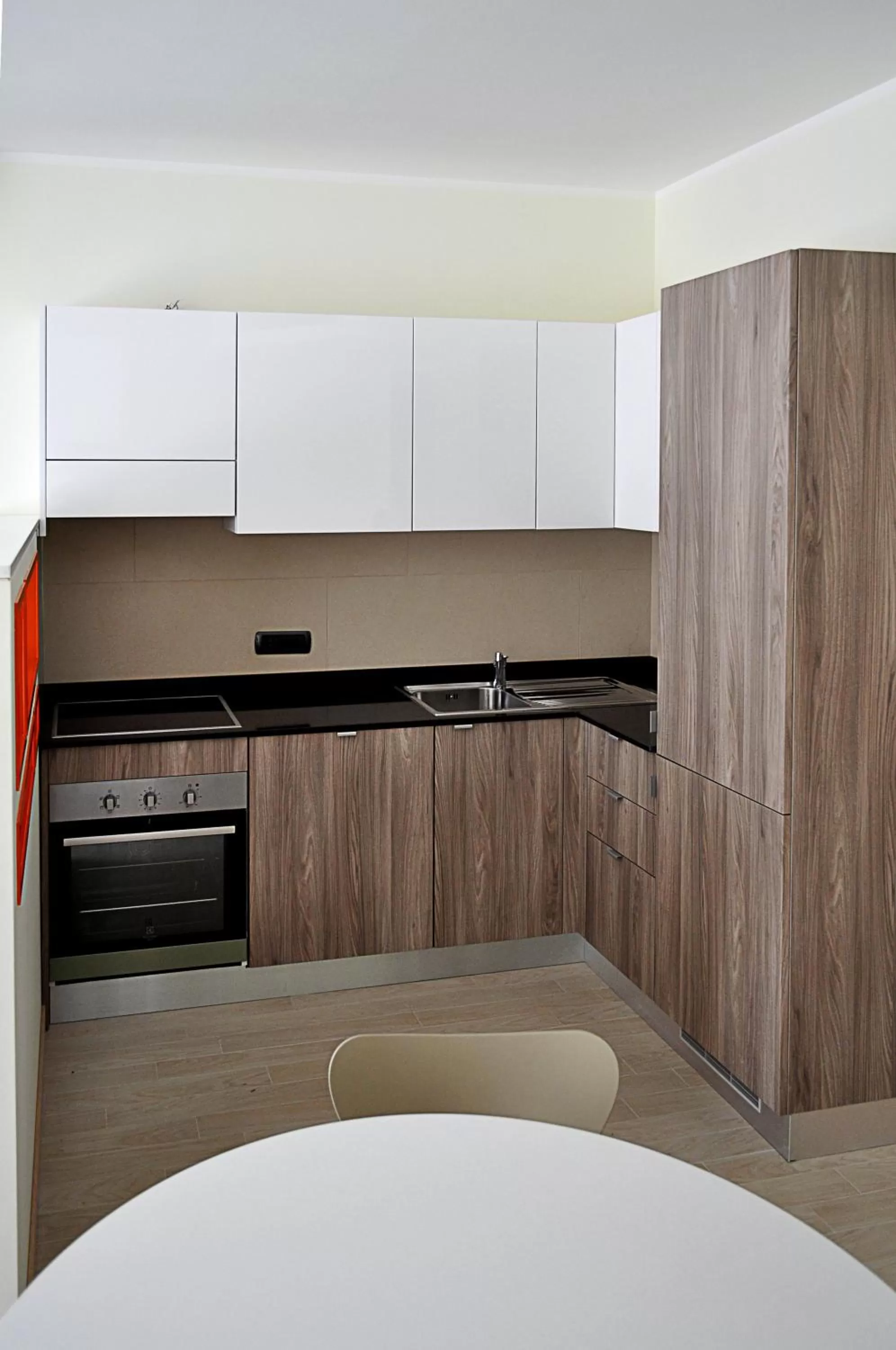 Kitchen or kitchenette in BB Hotels Aparthotel Bicocca
