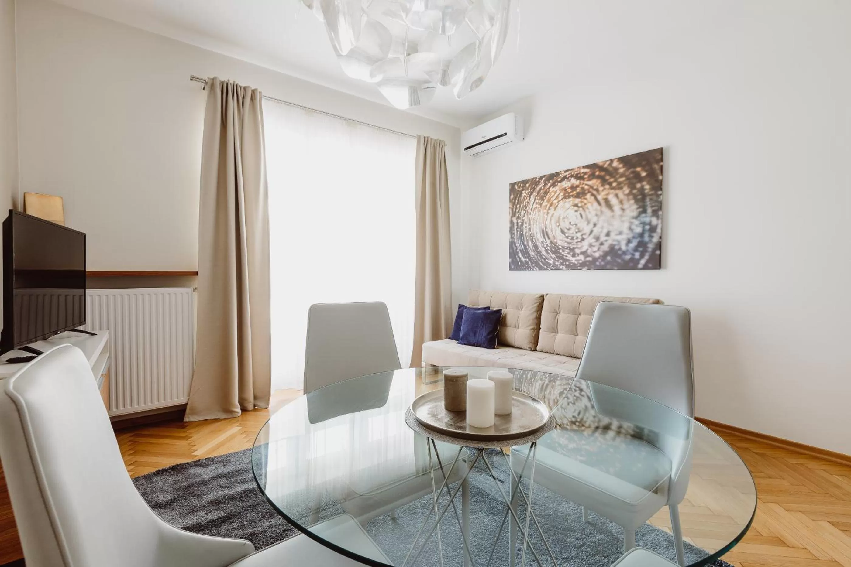 Living room in 4Seasons﻿ Apartments Cracow