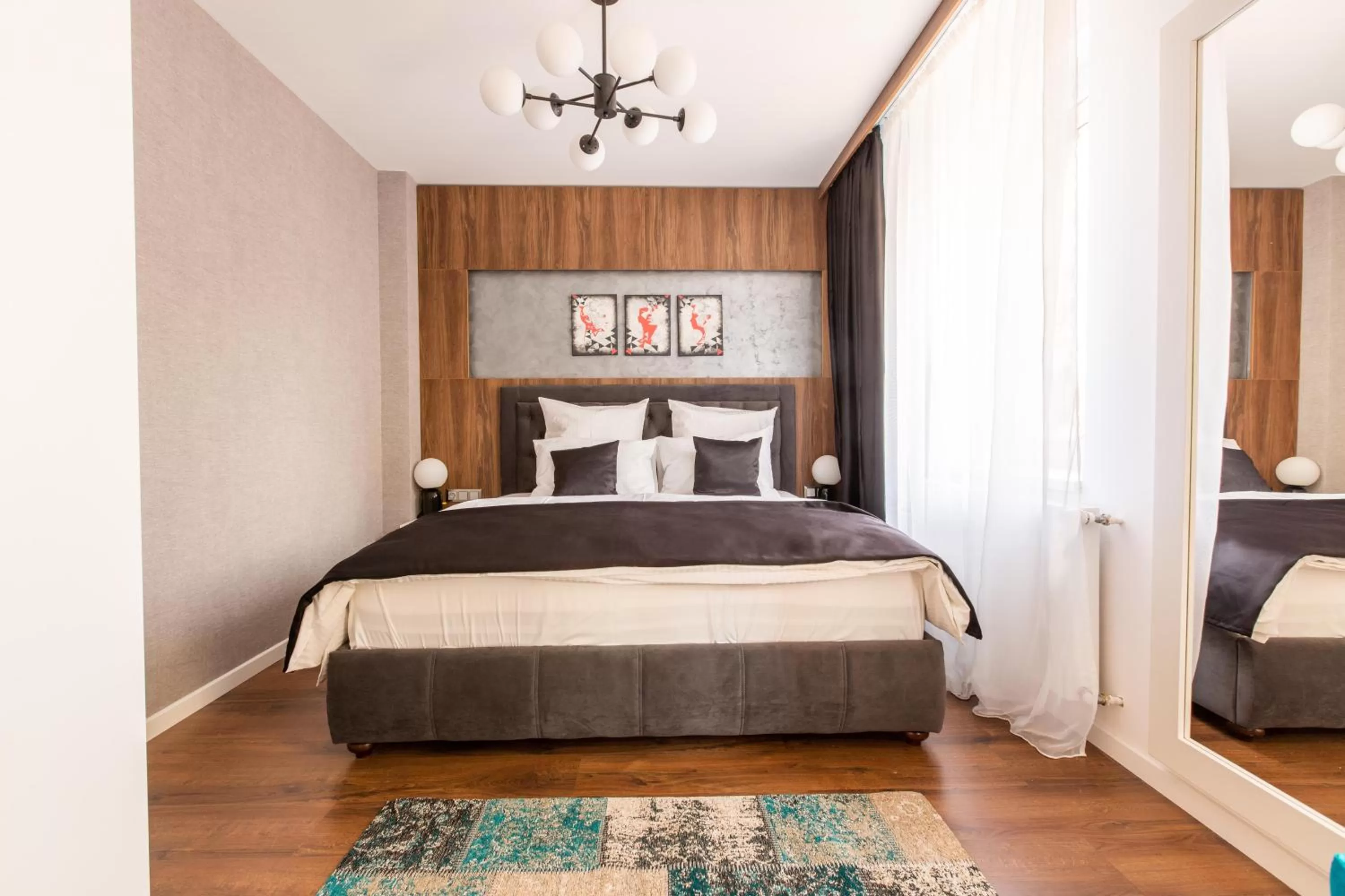 Bed in Bach Apartments