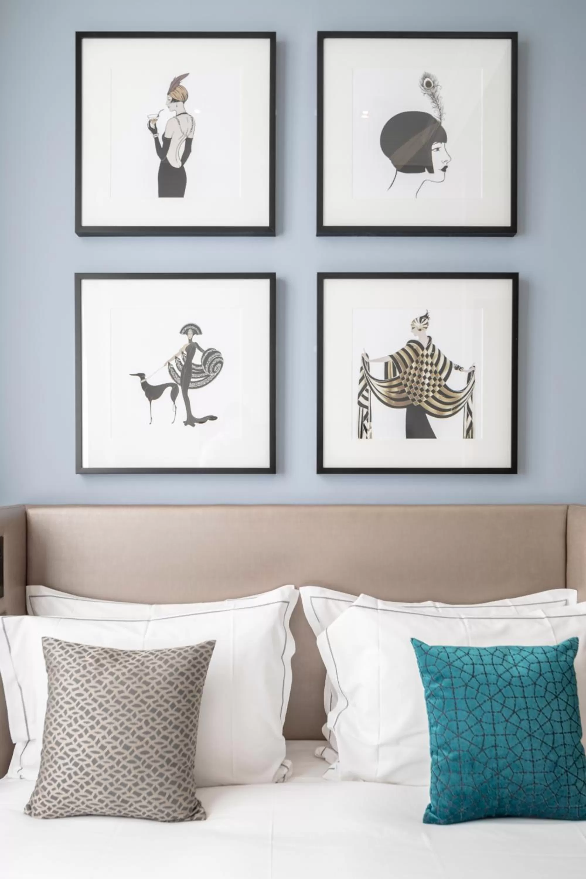 Bed in Fraser Suites Hamburg